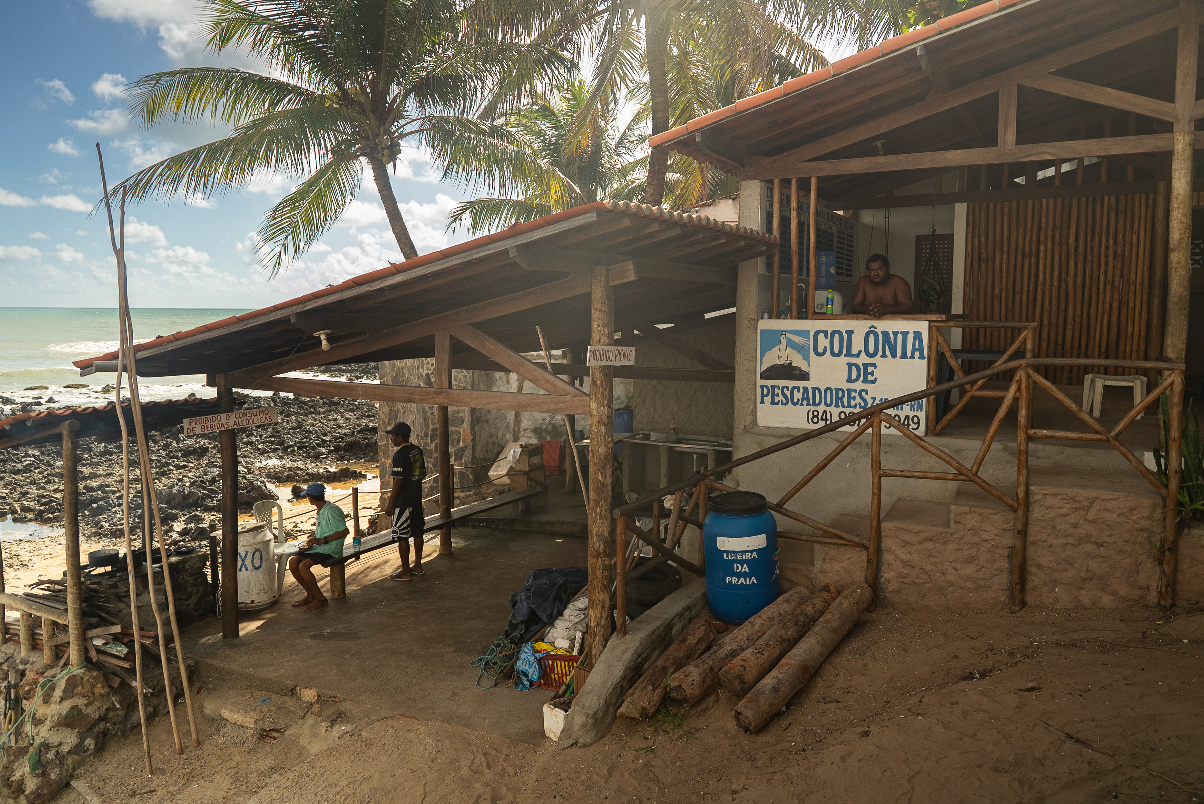Tabatinga, association des pêcheurs, Rio Grande do Norte, Brésil @elodieradenac