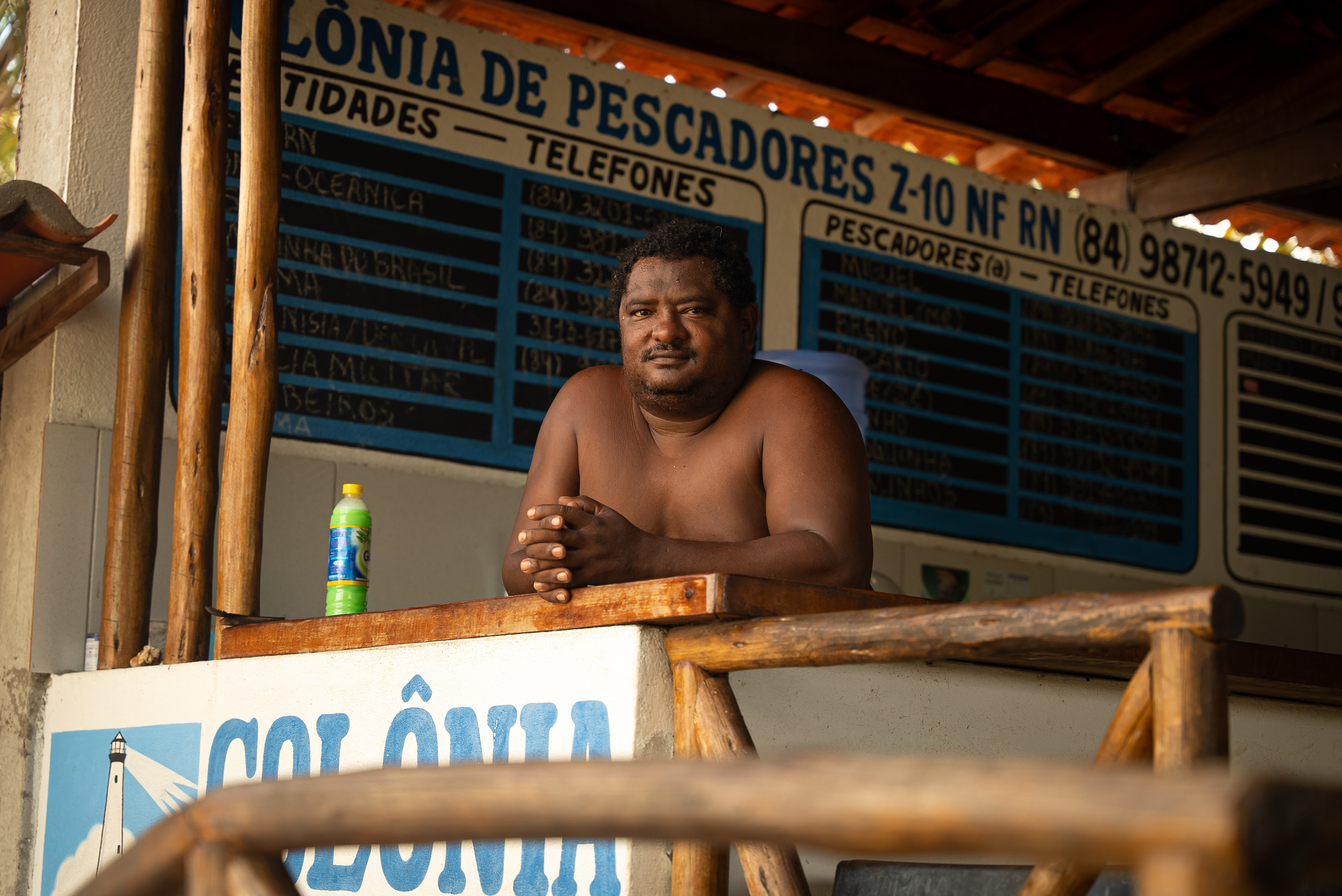 Pêcheur, Rio Grande do Norte, Brésil