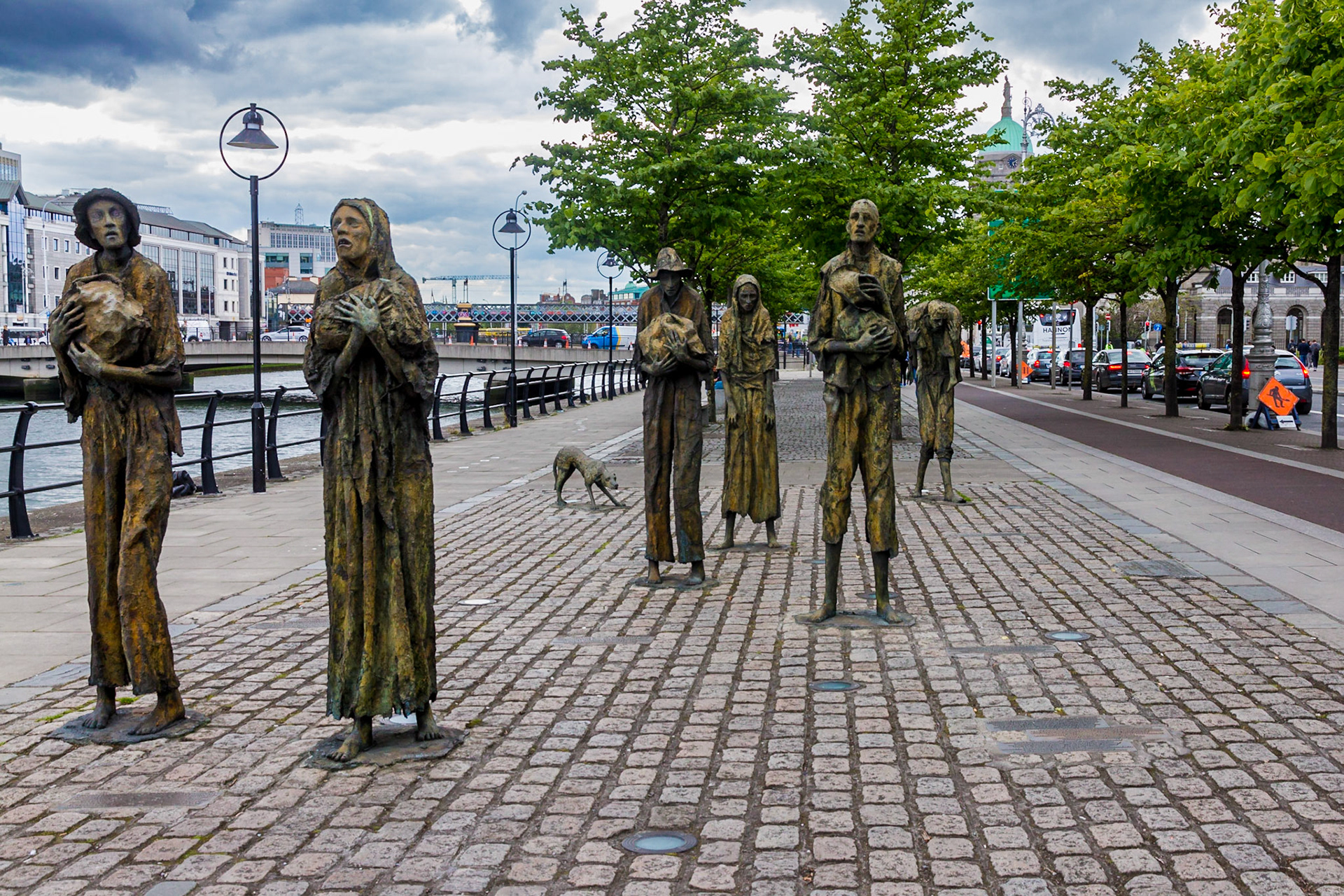 The Famine Memorial
