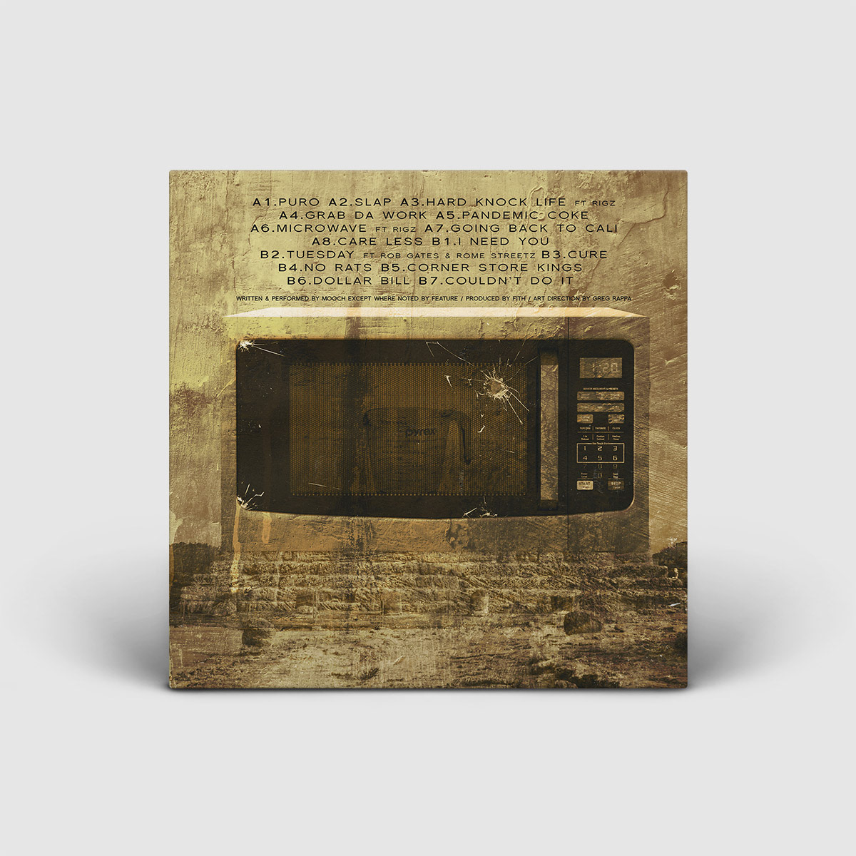 Mooch / Da 5th Power / Back Cover Design
