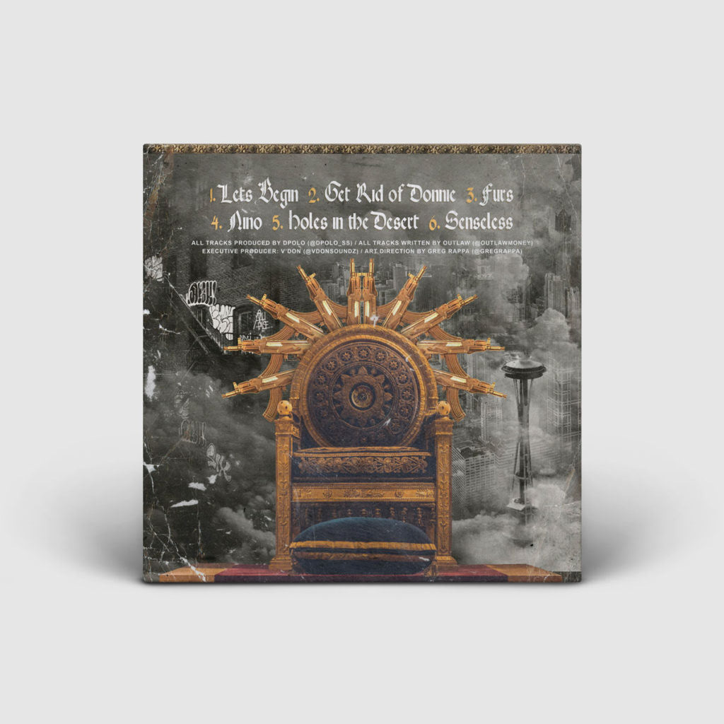 D Polo / City of Reign / Back Cover Art