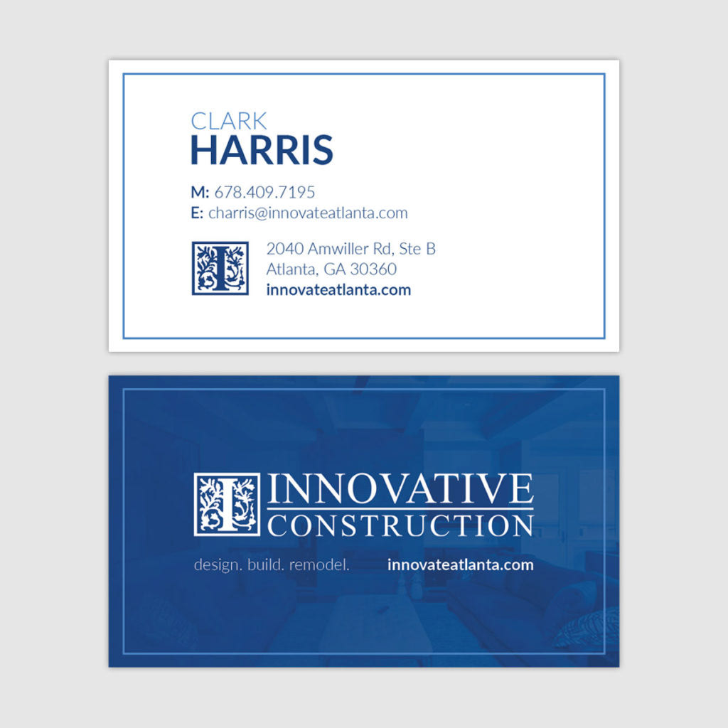 Business Card Design / Innovative Construction