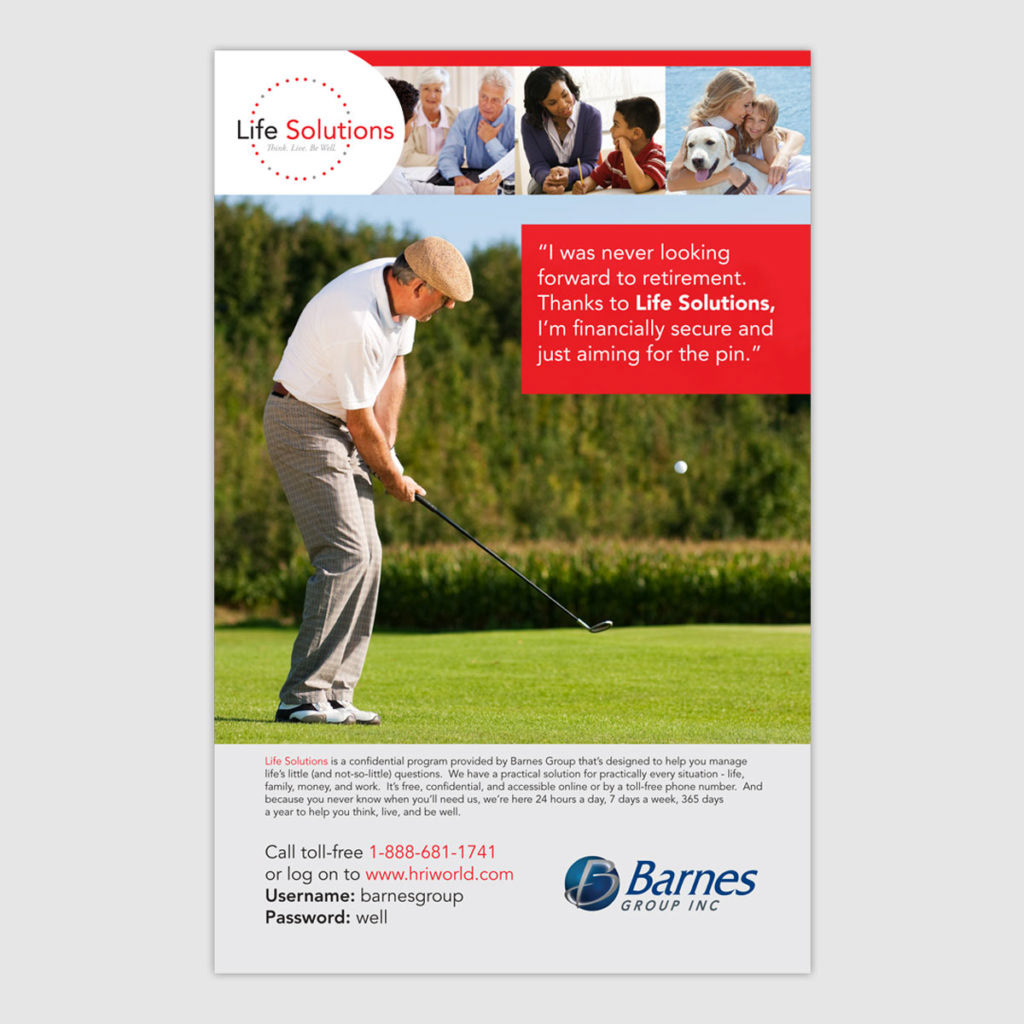 Poster Design / Barnes Group