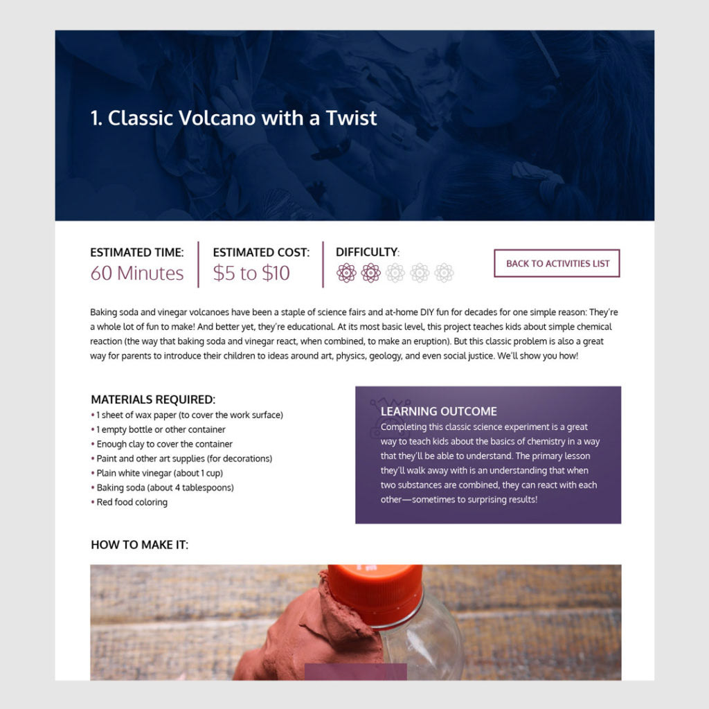 Blog Page Design / Friends Central School