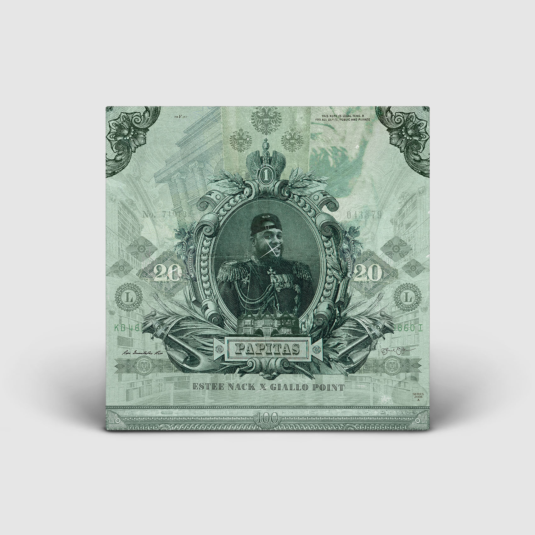 Estes Nack x Giallo Point / Papitas / Front Cover Design