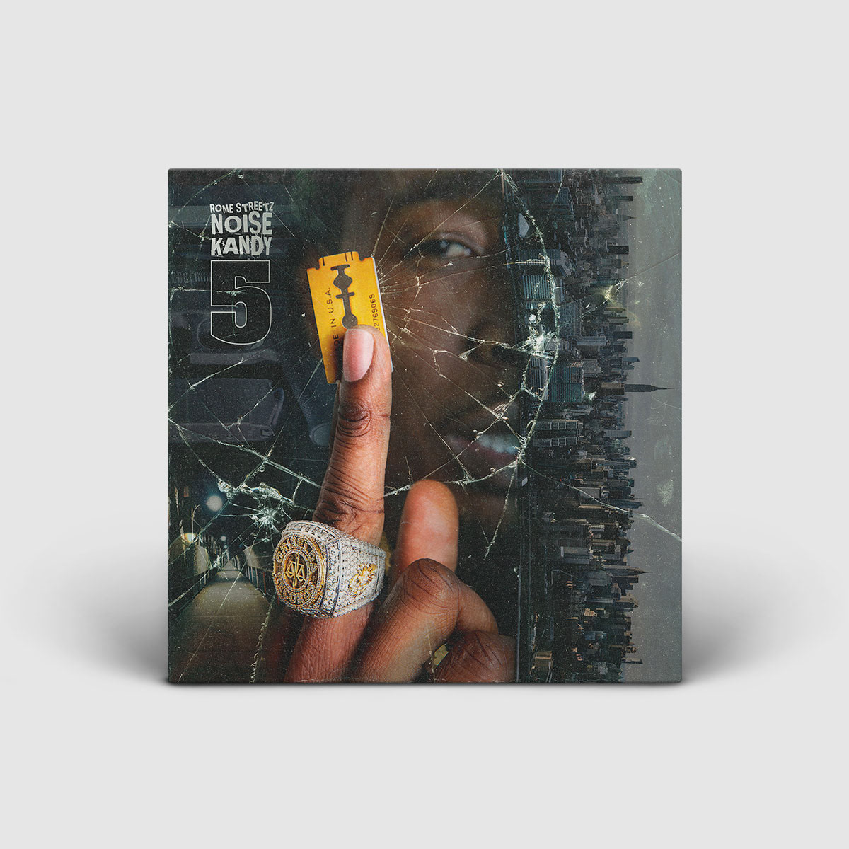 Rome Steetz / Noise Kandy 5 / Front Cover Design