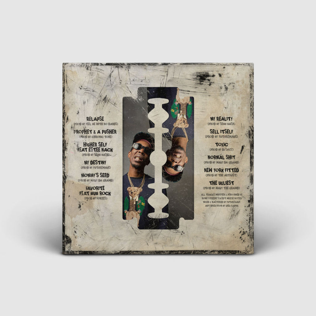 Rome Steetz / Noise Kandy 4 / Back Cover Design