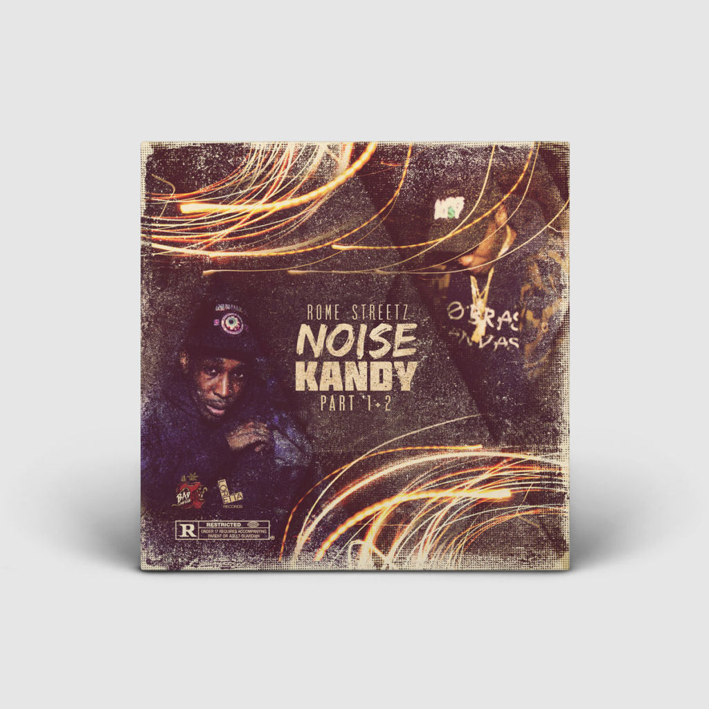 Rome Street / Noise Kandy Part 1 + 2 / Front Cover Design