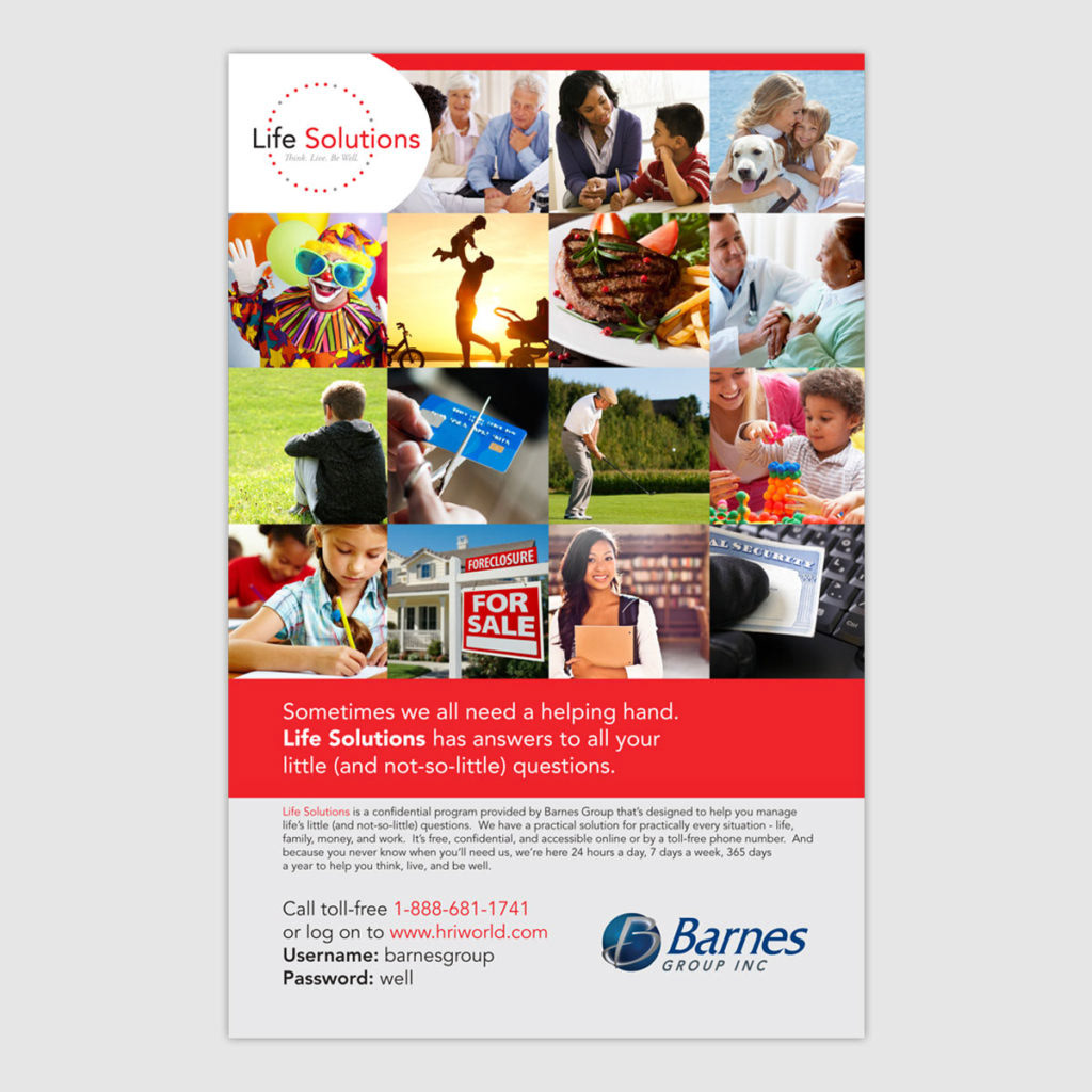 Poster Design / Barnes Group