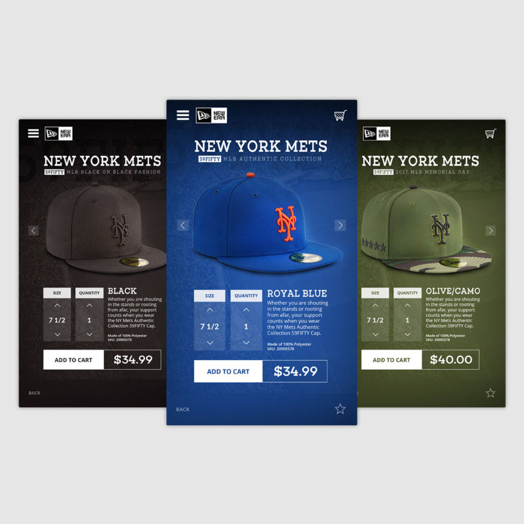 New Era App Design Concept