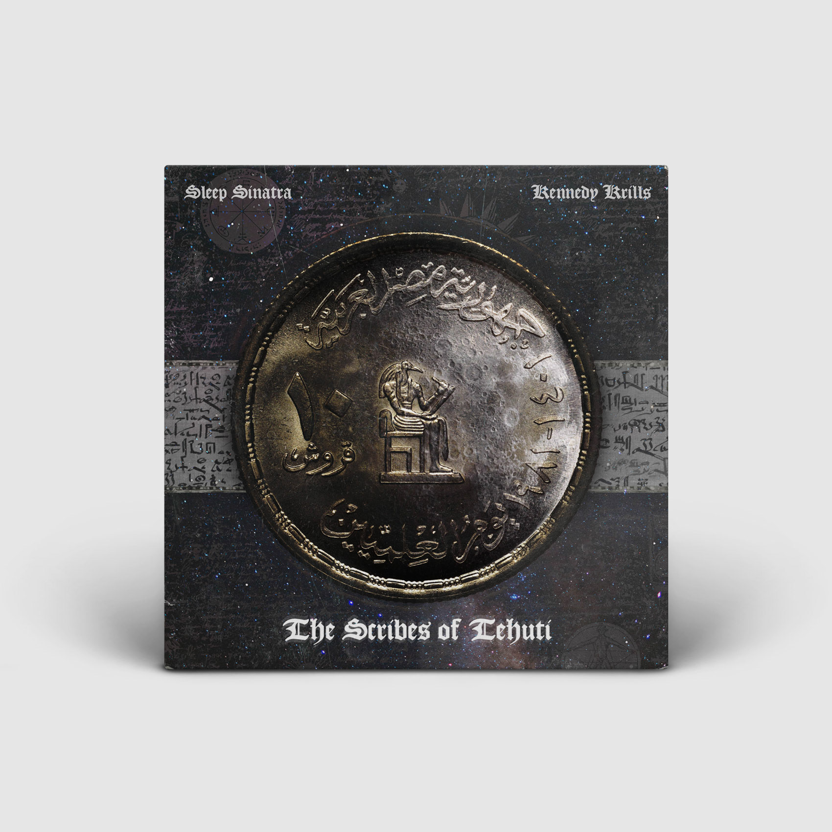 Sleep Sinatra / The Scribes of Tehuti / Front Cover Design