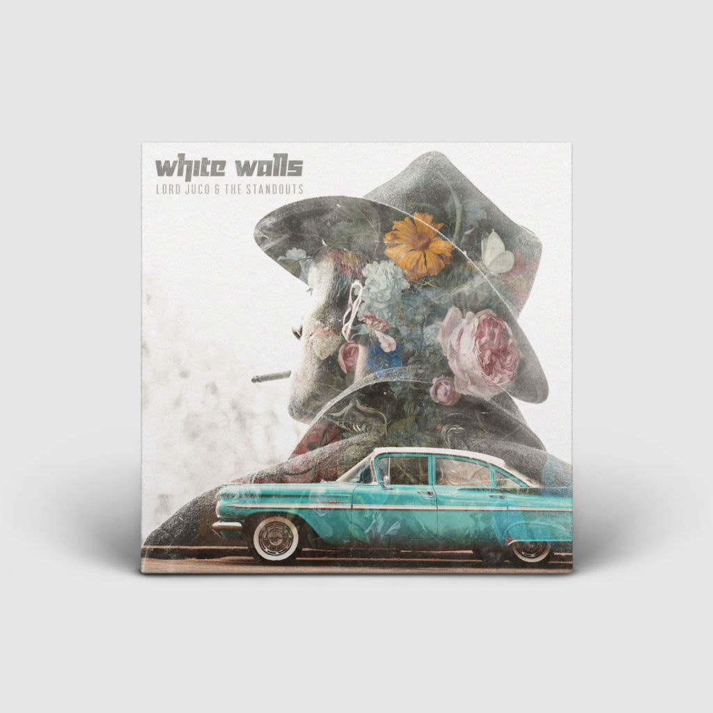 Lord Juco / White Walls / Test Press Cover Design