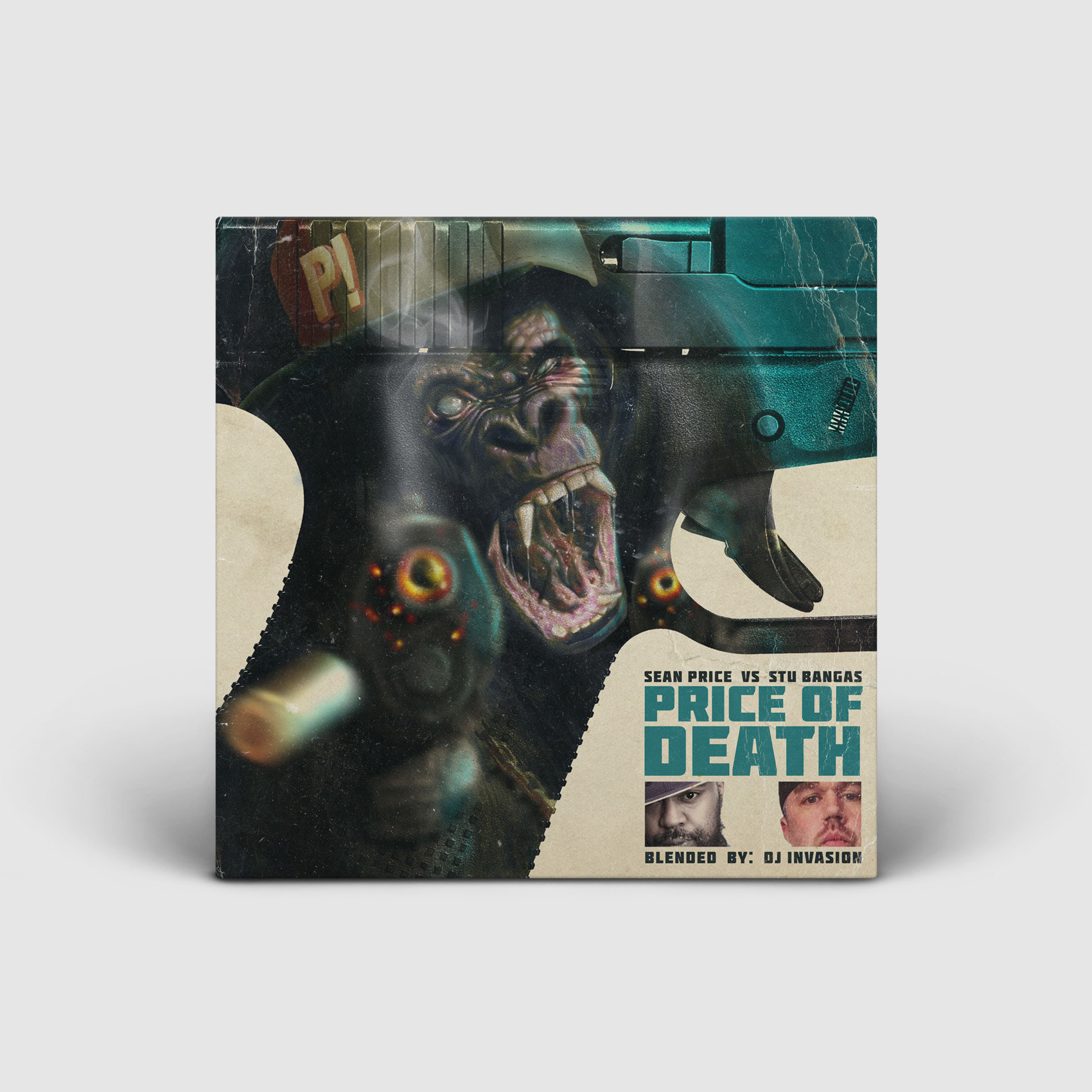 DJ Invasion Blends / Price of Death / Front Cover Design