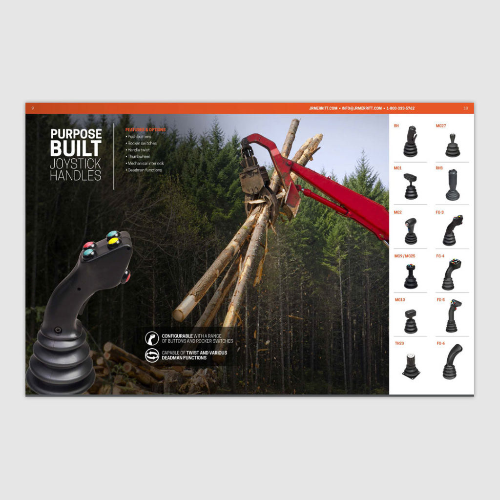 Industry Brochure Design / J.R. Merritt Controls