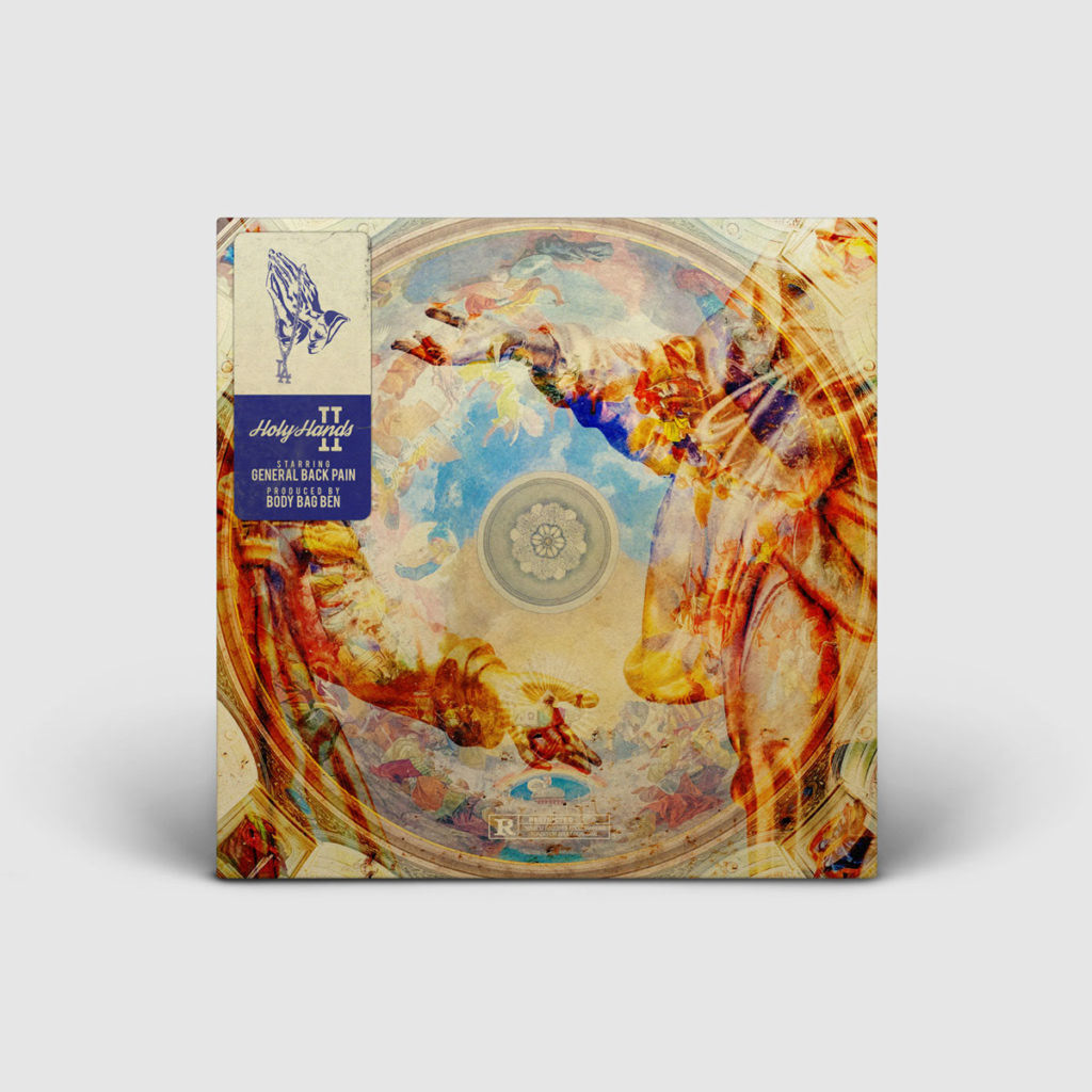 General Back Pain / Holy Hands 2 / Front Cover Art