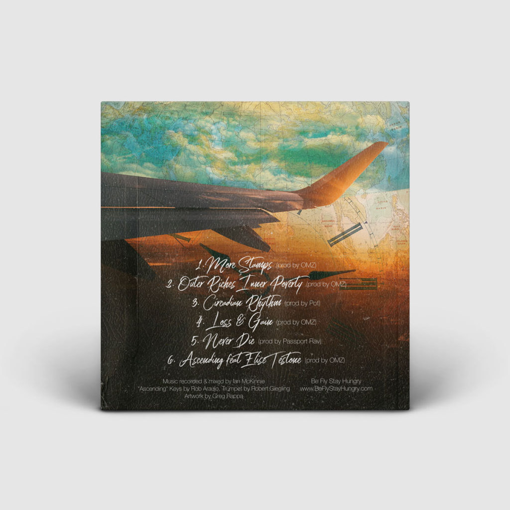 Passport Rav / Travel Ban / Back Cover Design