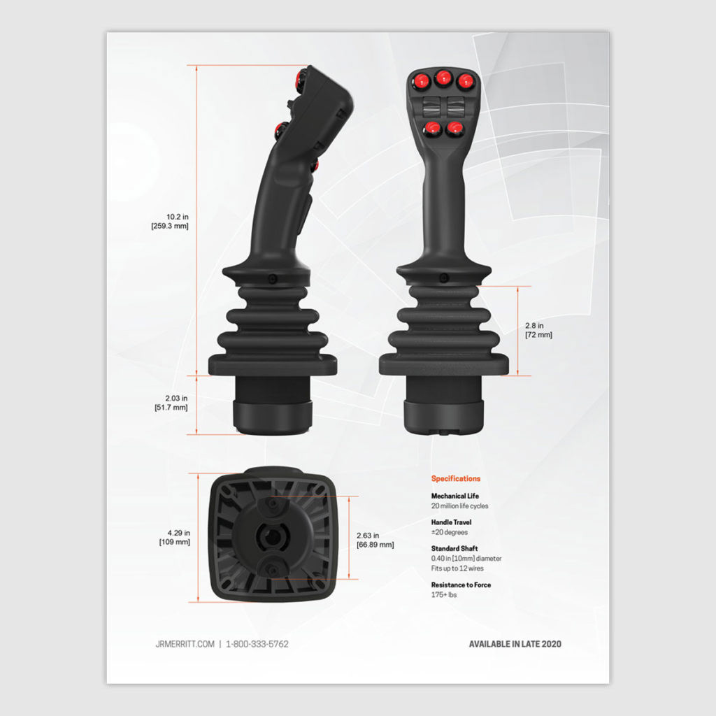 Product Sell Sheet Design / J.R. Merritt. Controls