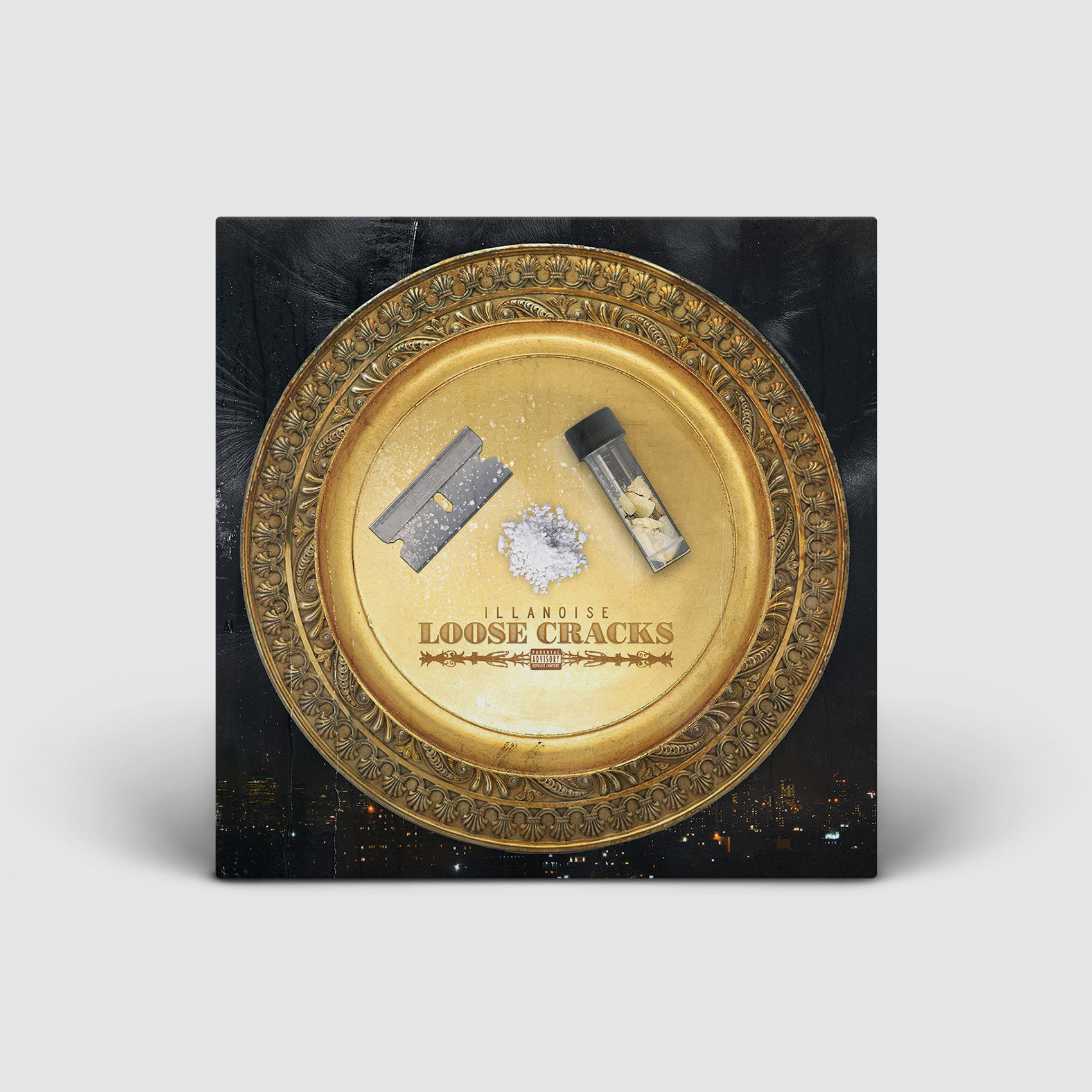 Illanoise / Loose Cracks / Front Cover Design