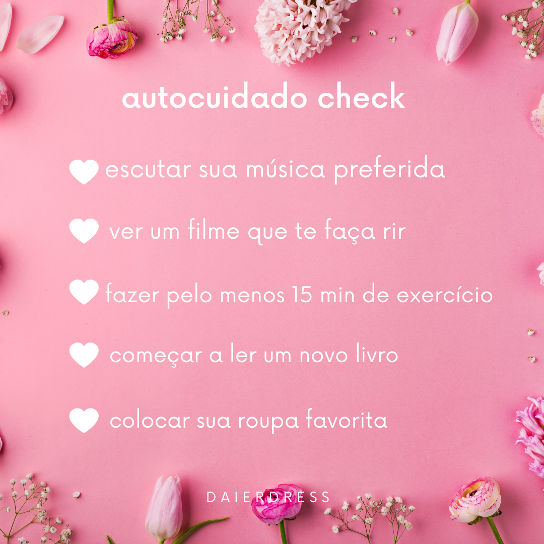 post sobre auto cuidado