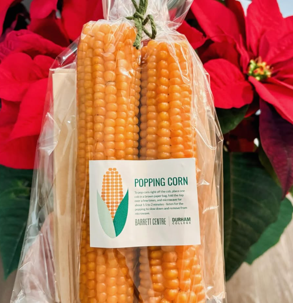 Popping Corn Label On Pack