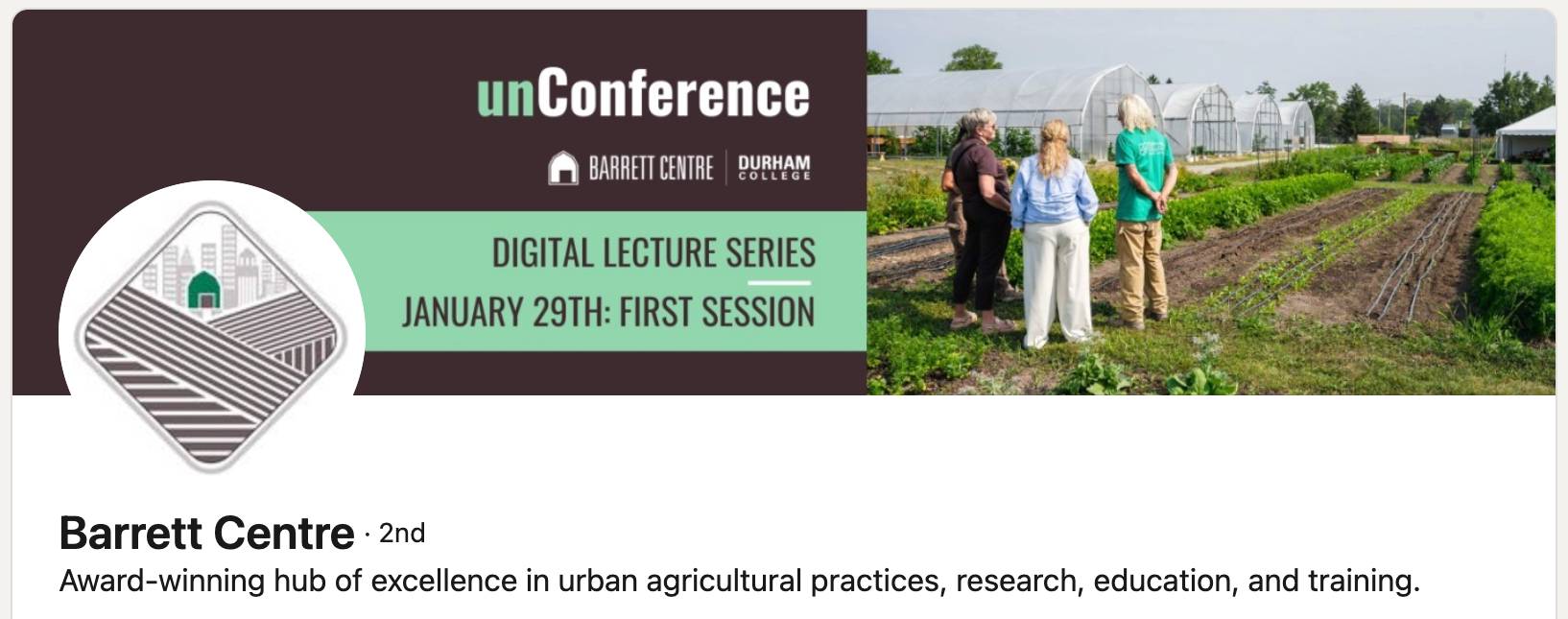 LinkedIn Banner In Context