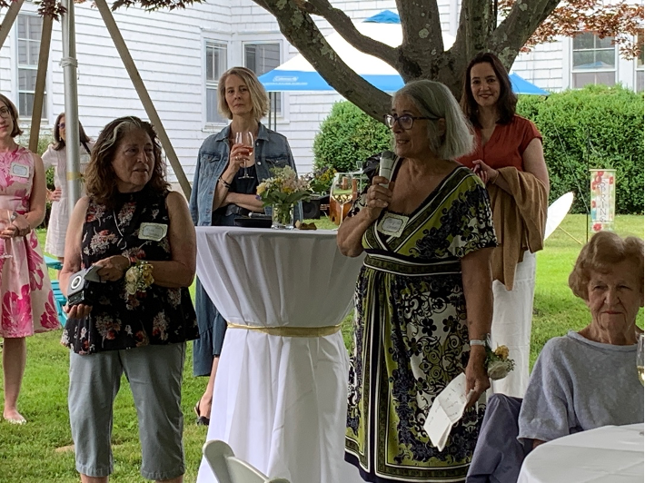 Rose Bonanno and Maryann Lansdale Goldie Robitaile Founding LGC membeer