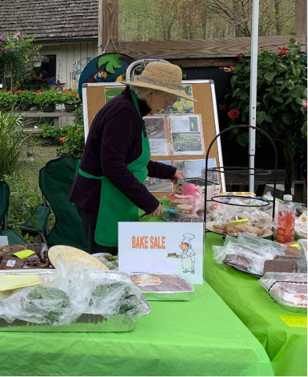 Bake Sale at Gossett's Plant Sale