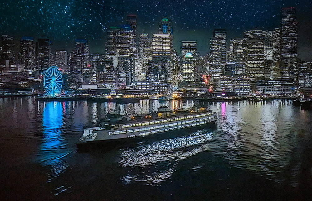 SEATTLE NIGHT LIGHTS