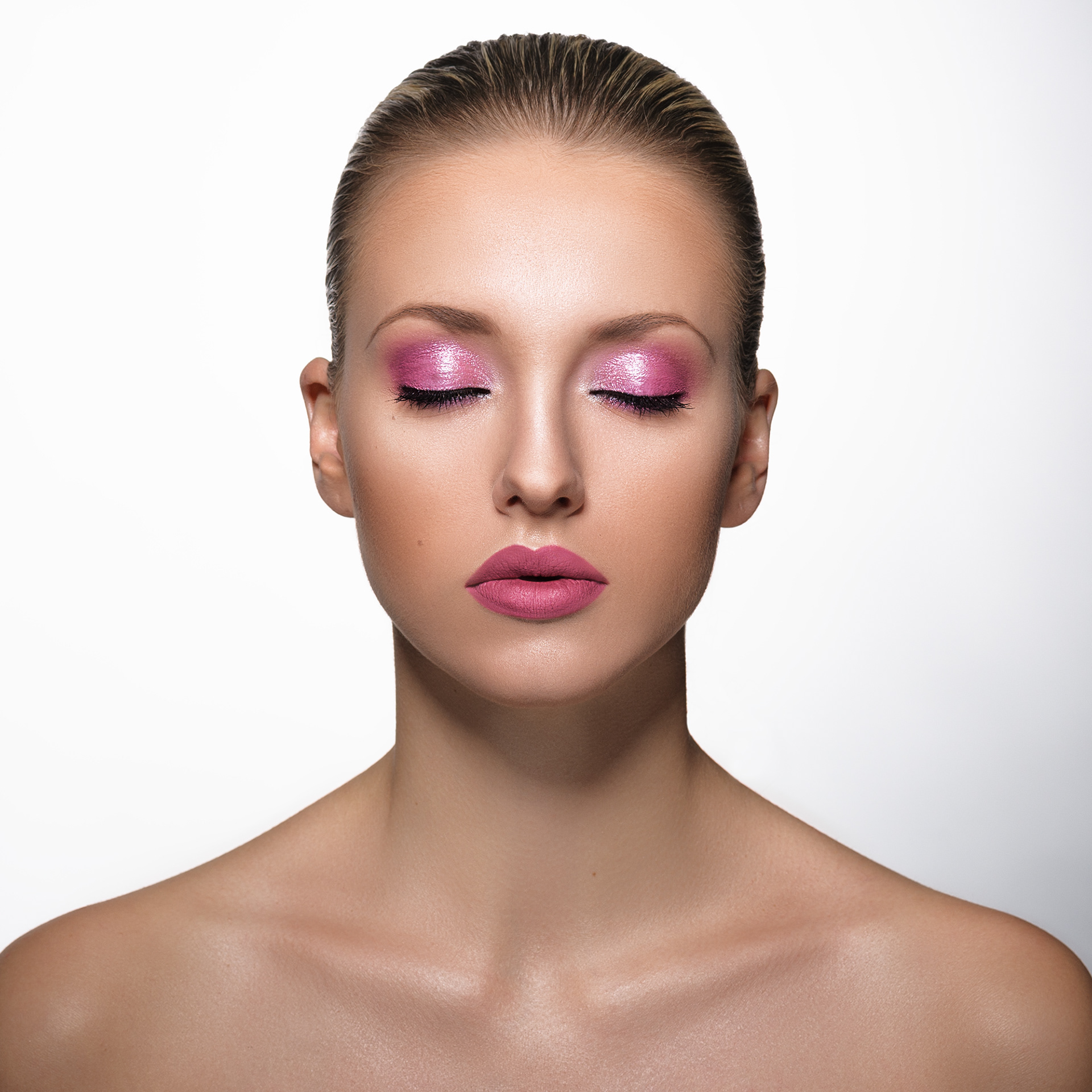 beauty portrét v ateliéru