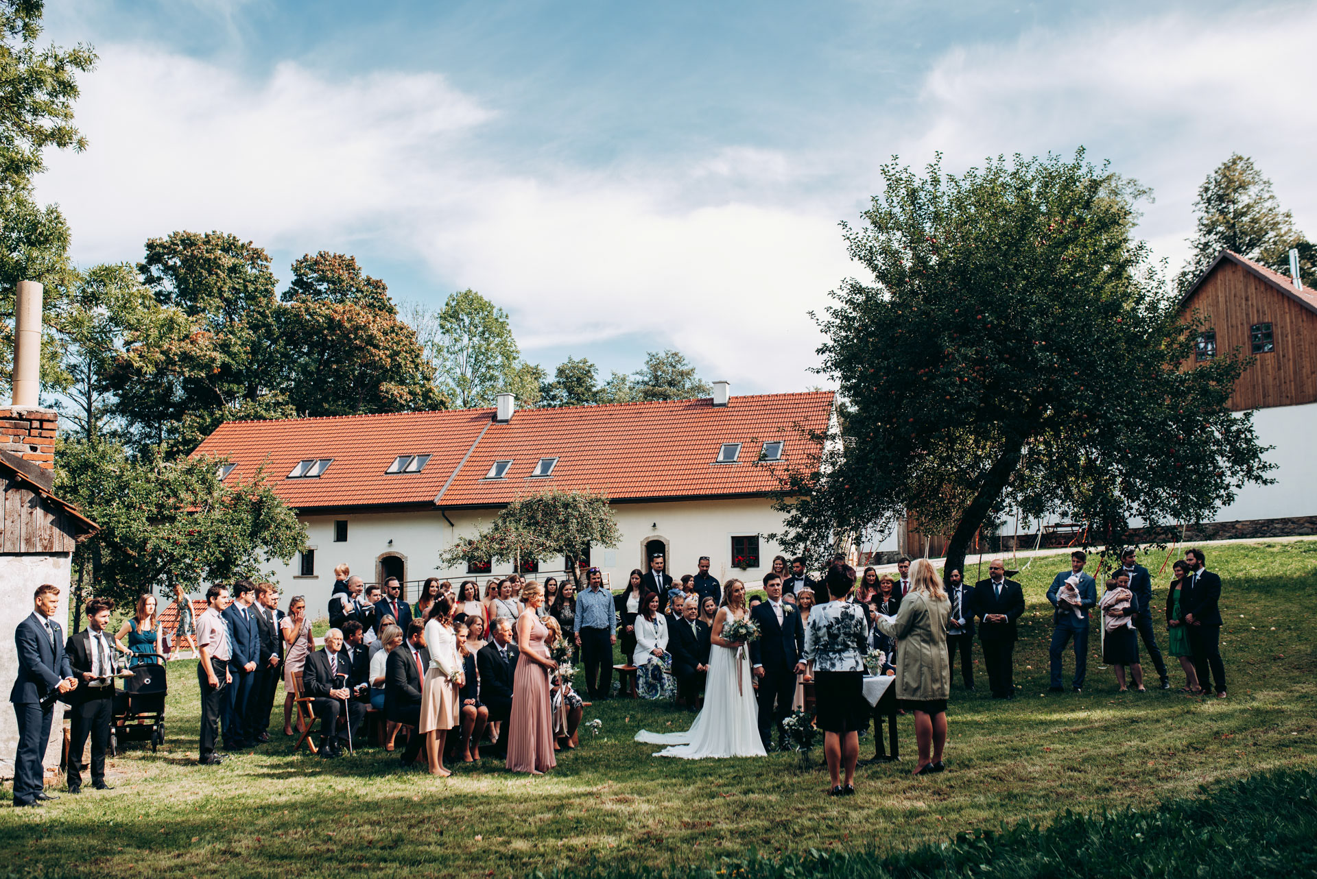 svatba Třeštický mlýn