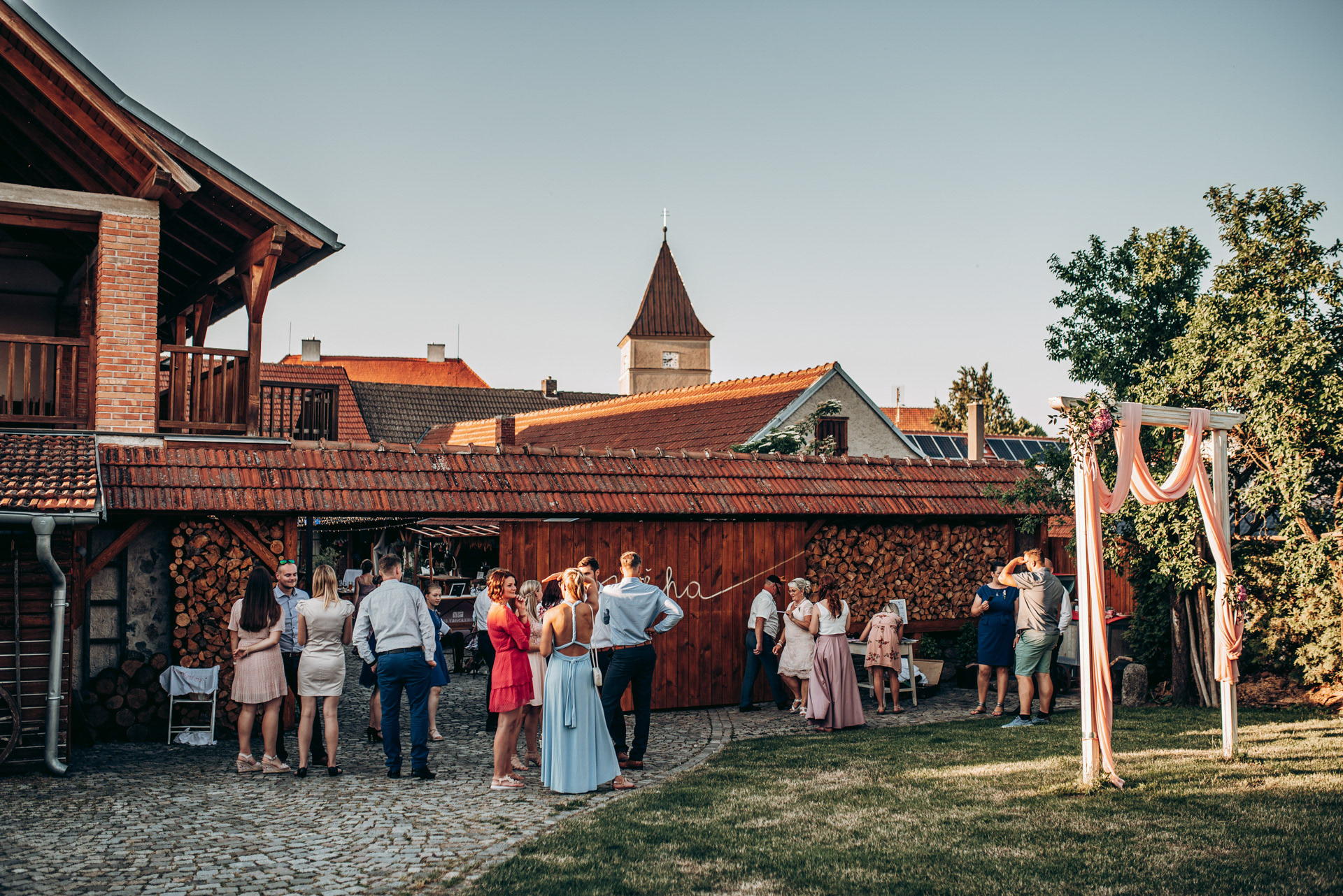 svatba Mohelenský dvůr
