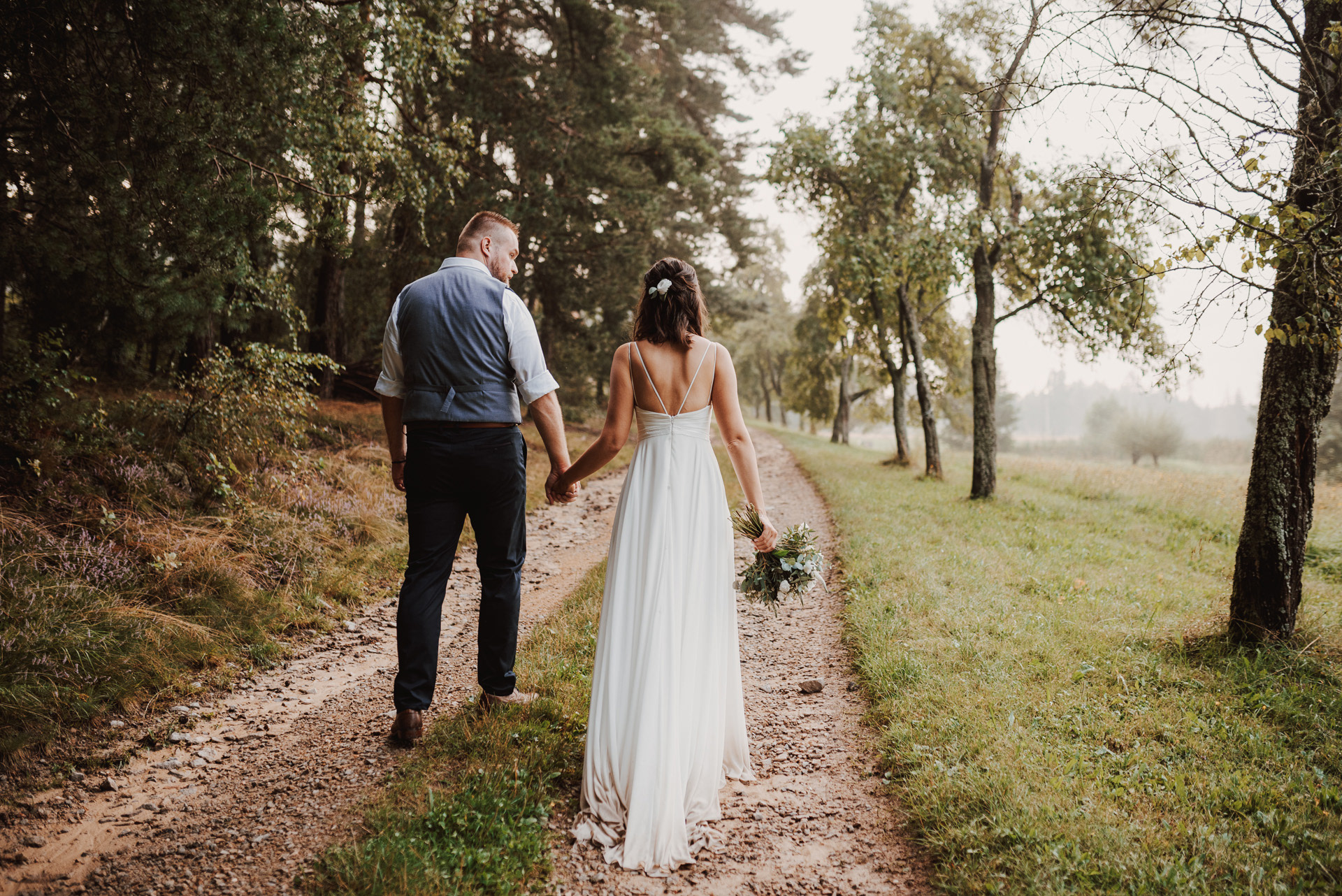 svatební fotograf - portréty v přírodě