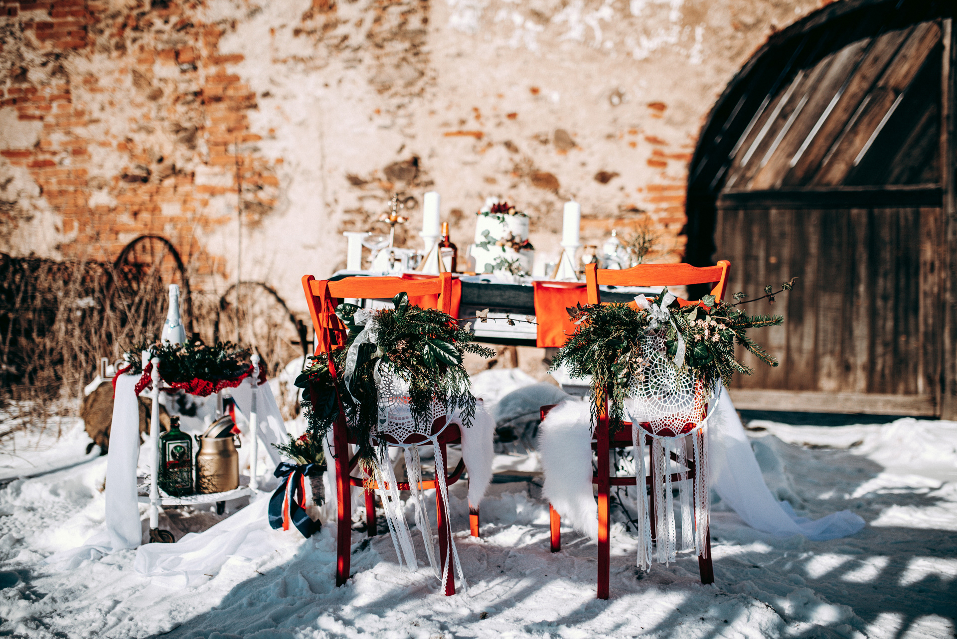 boho svatba