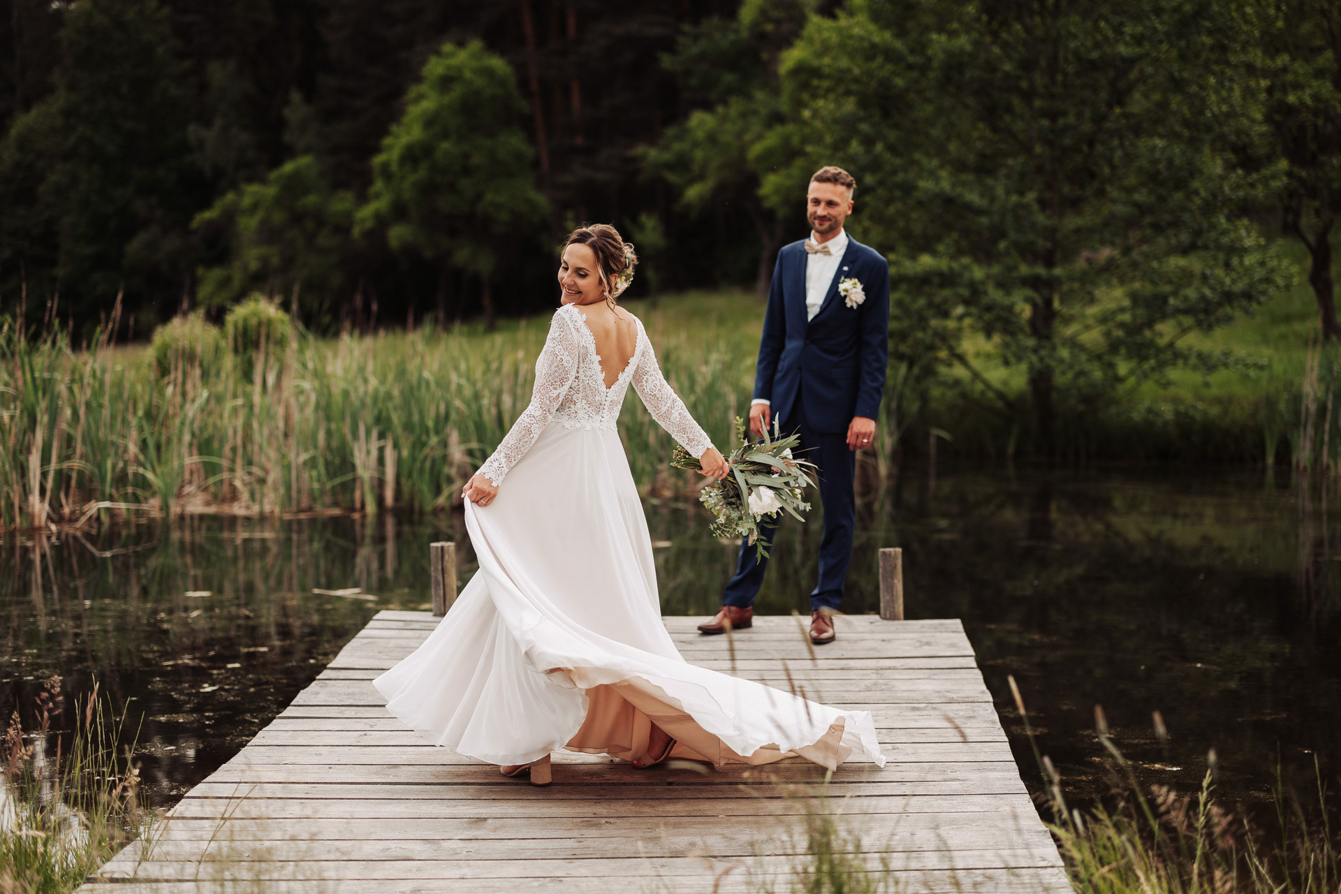 svatební fotografie Magda a Patrik