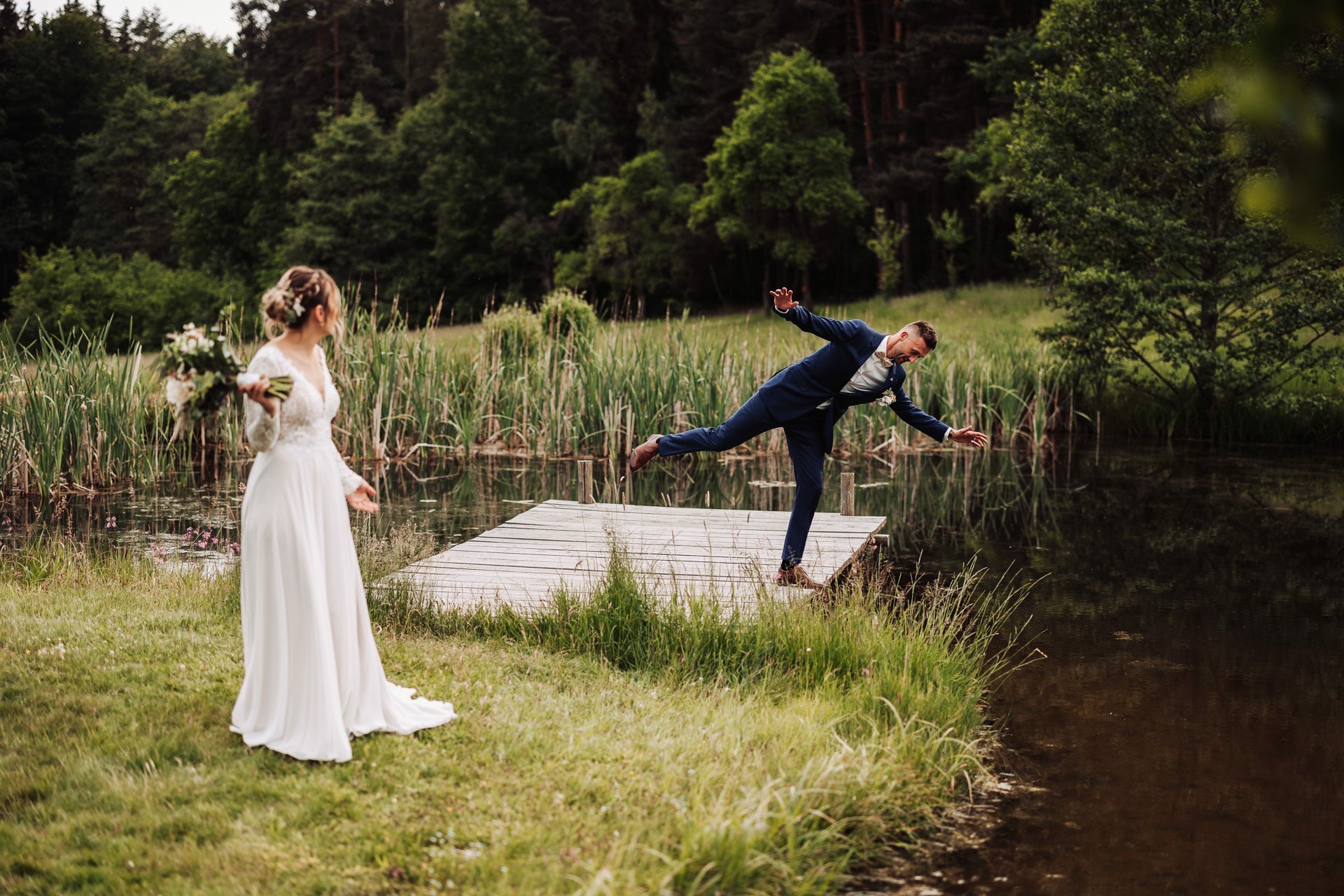 svatební fotografie Magda a Patrik