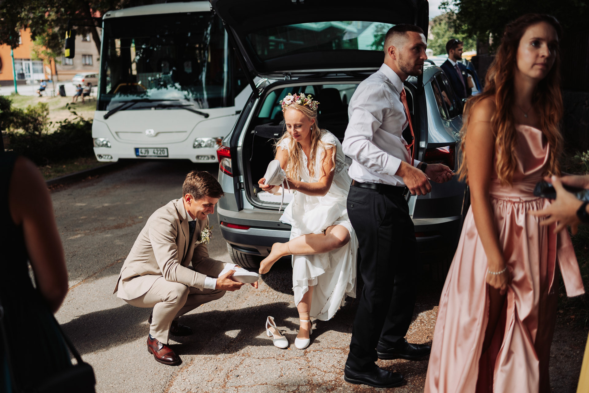 svatební fotografie Jana a Pavel