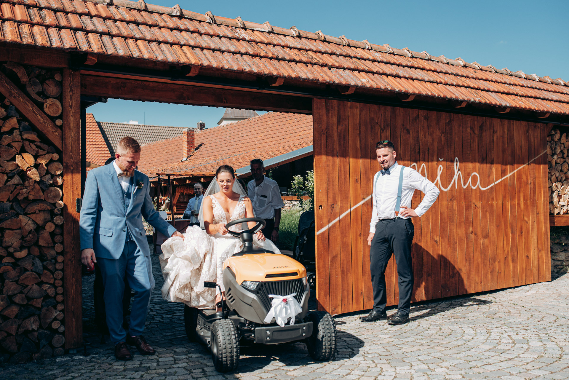 svatba Mohelenský dvůr