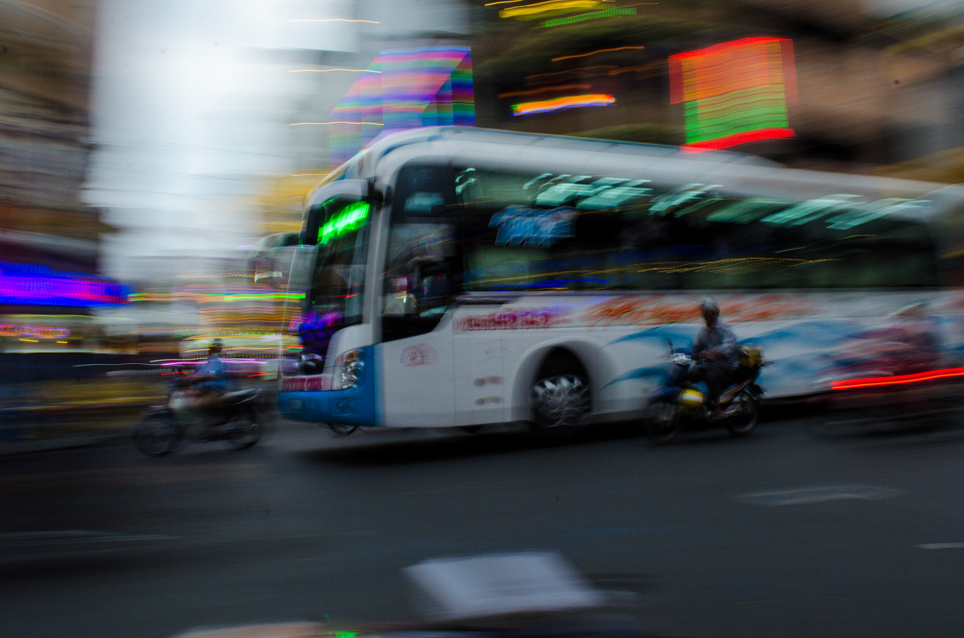 Bus, Saigon, Vietnam