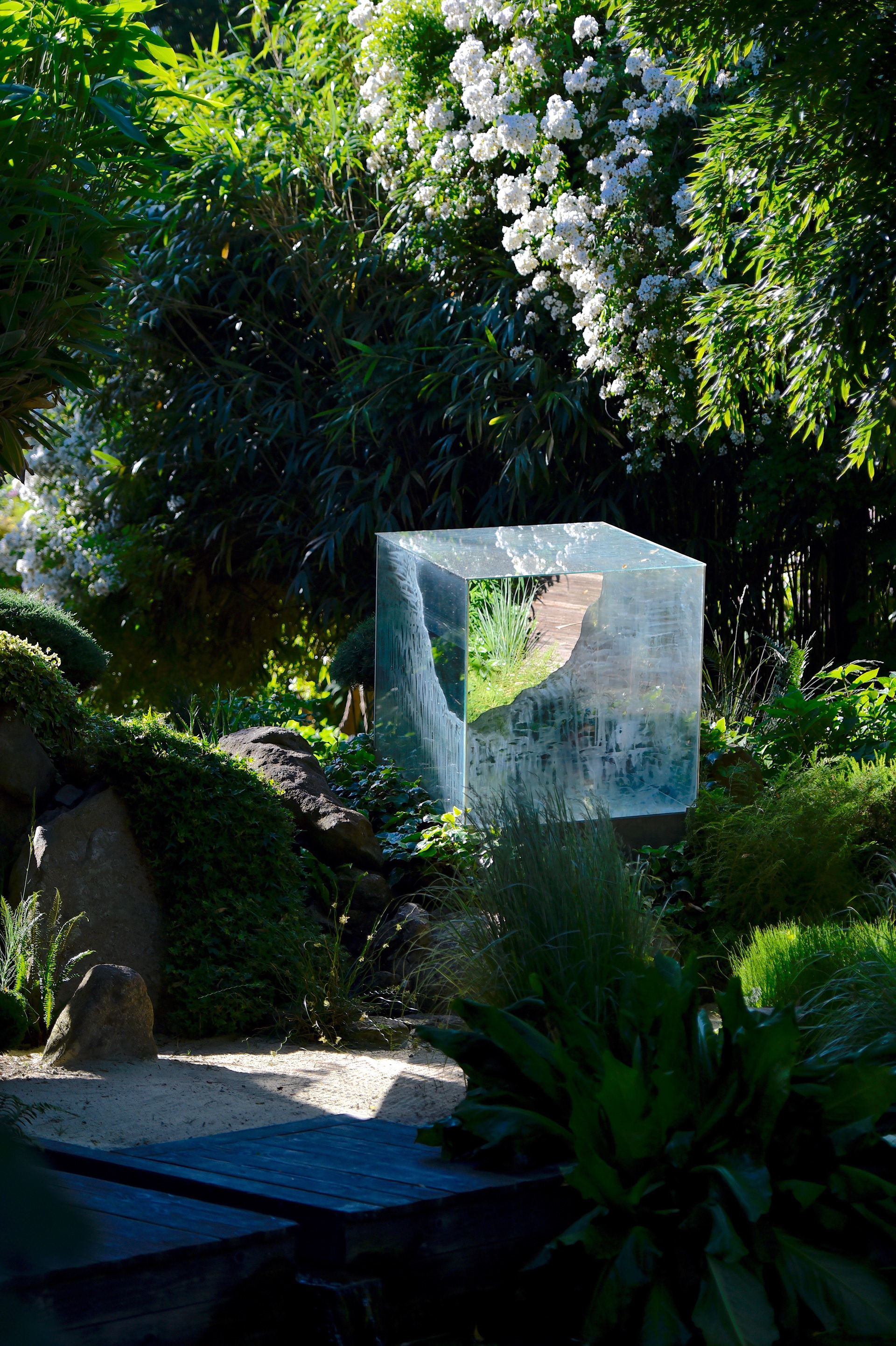 Jardin intérieur à ciel ouvert - Orne