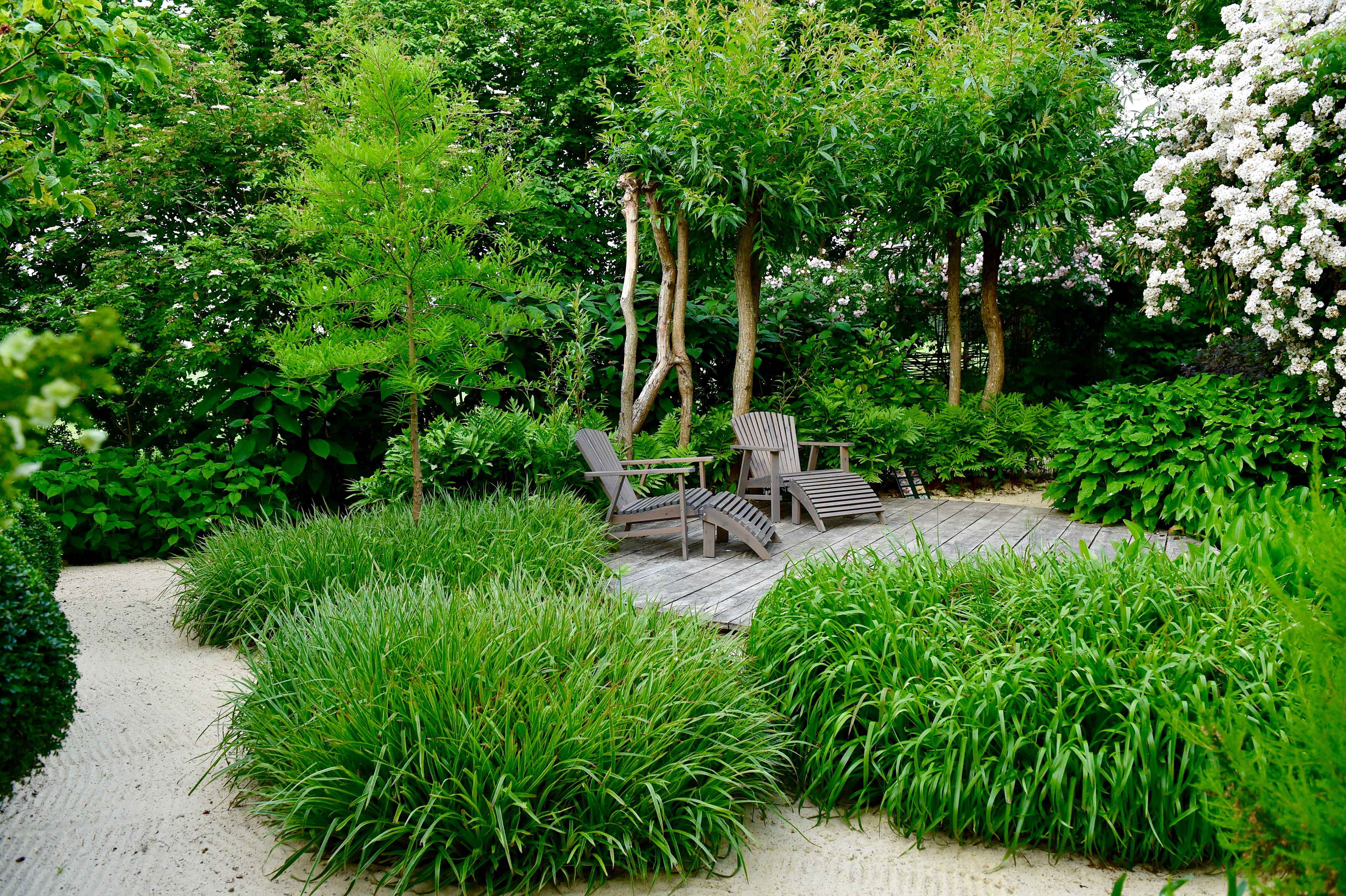 Jardin intérieur à ciel ouvert - Orne
