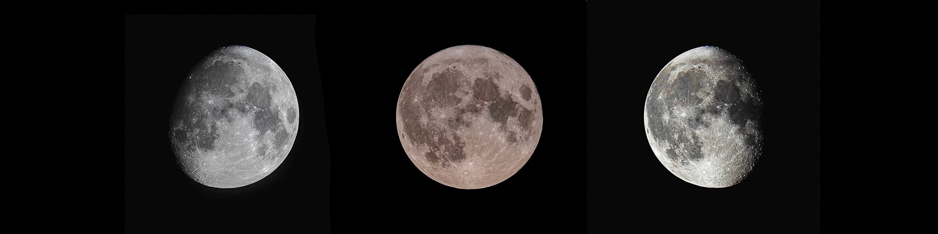 Around Full Moon (11., 13. and 16. July 2022)