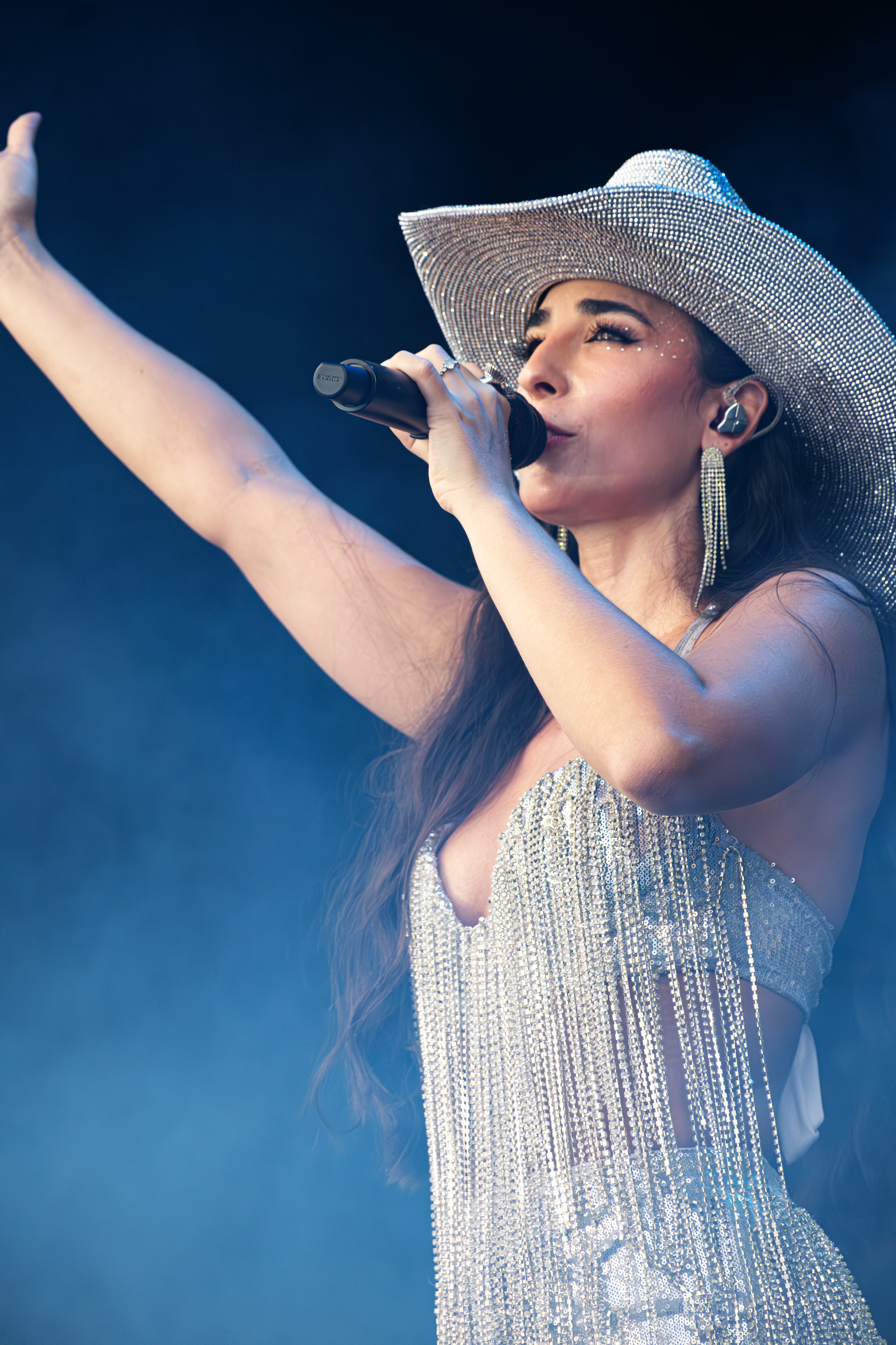 Luiza Dam Performing at the MotoGP in Brazil - March 2026