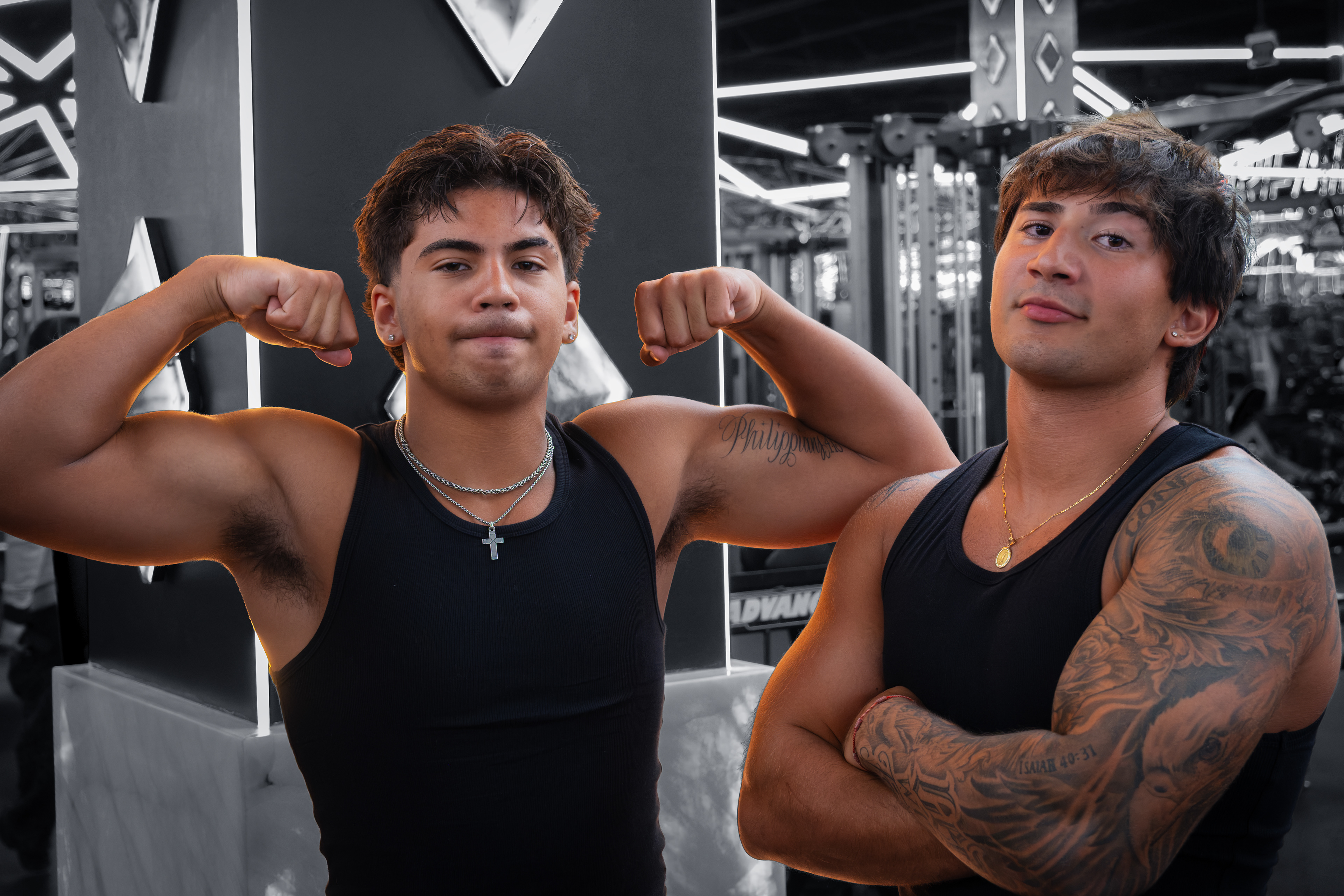 Daniel and Dylan at the Gym - July 2026