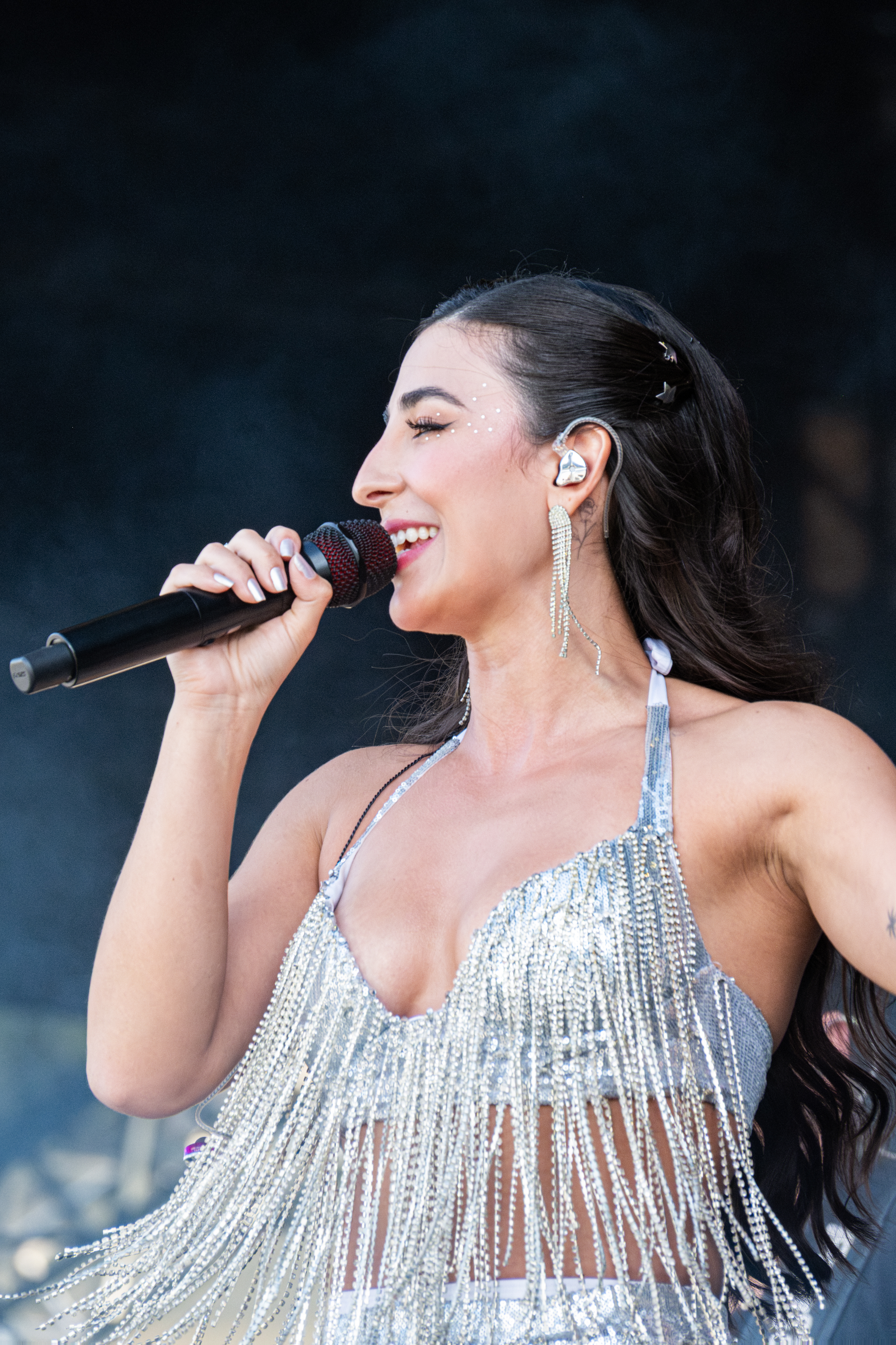 Luiza Dam Performing at the MotoGP in Brazil - March 2026