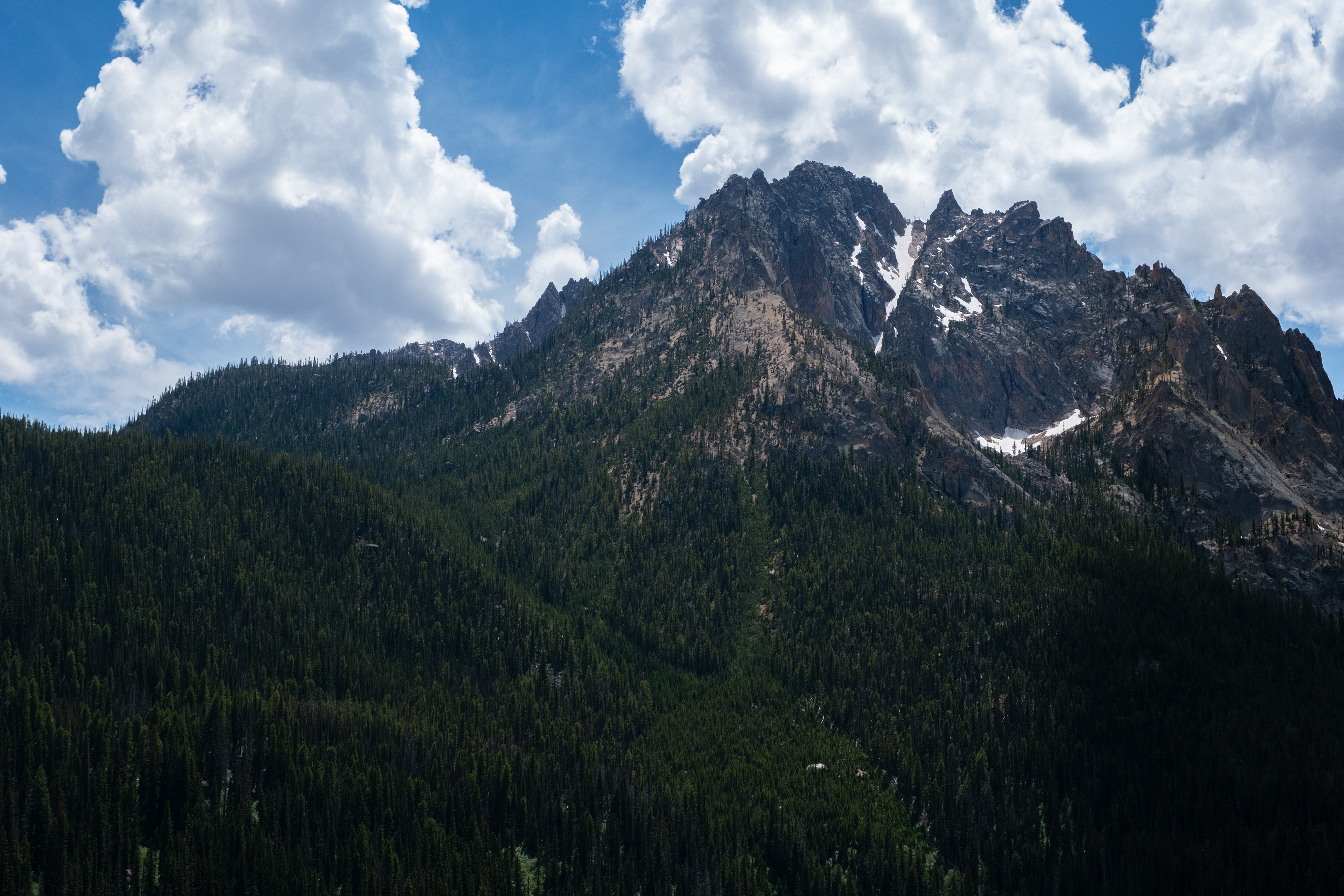Thompson Peak from Redfish Lake, Stanley, Idaho - July 2026