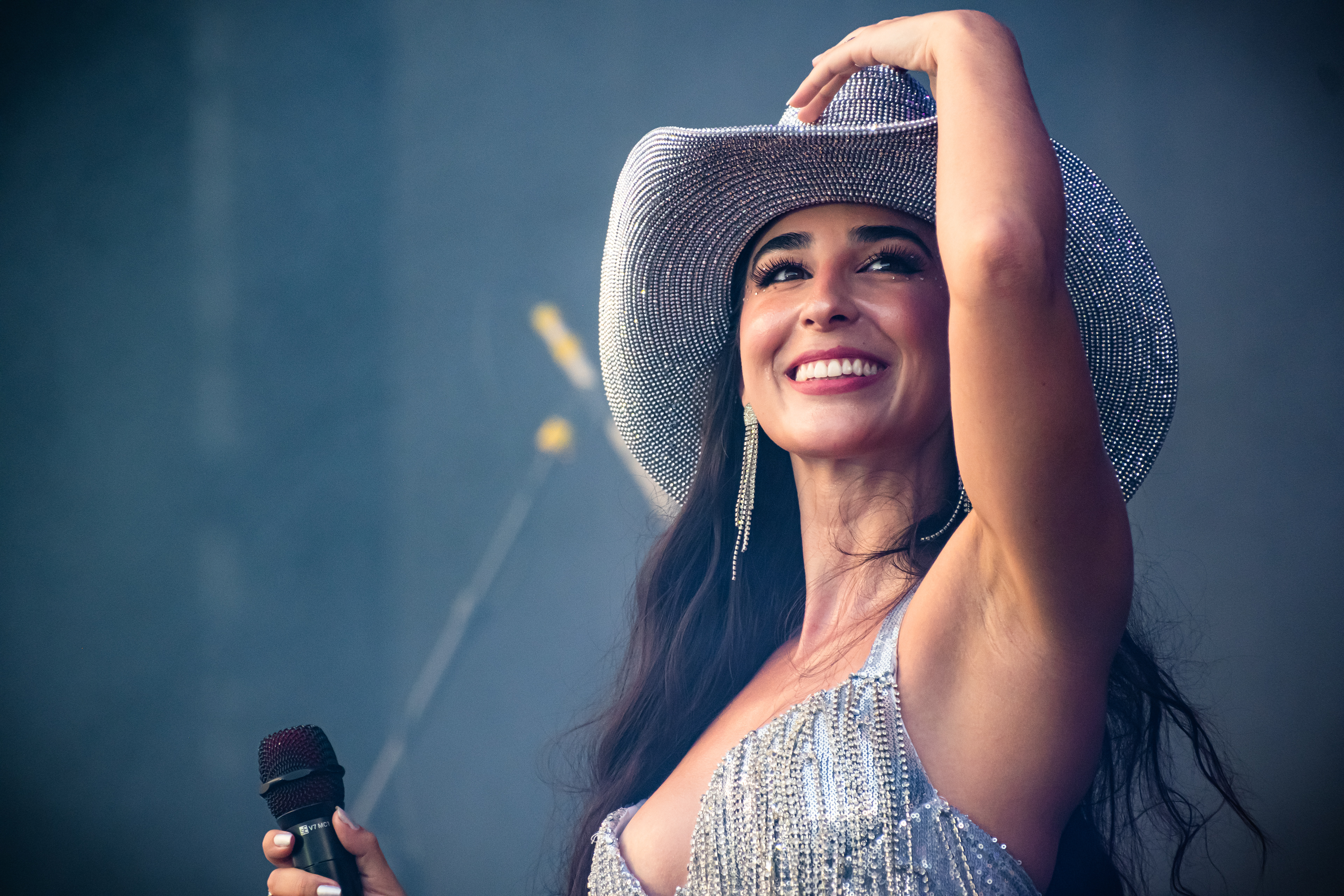 Luiza Dam Performing at the MotoGP in Brazil - March 2026