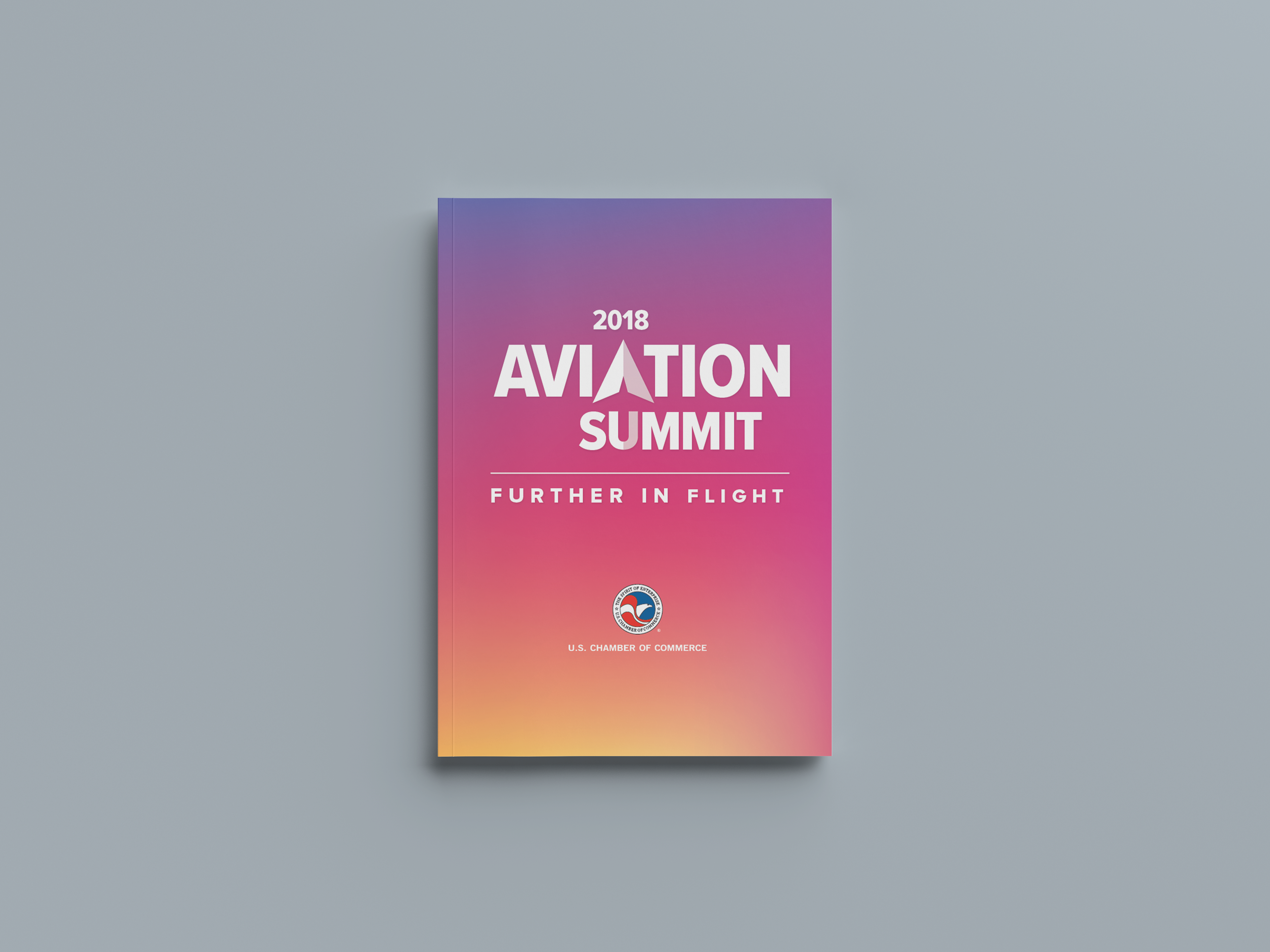 Event program book cover.