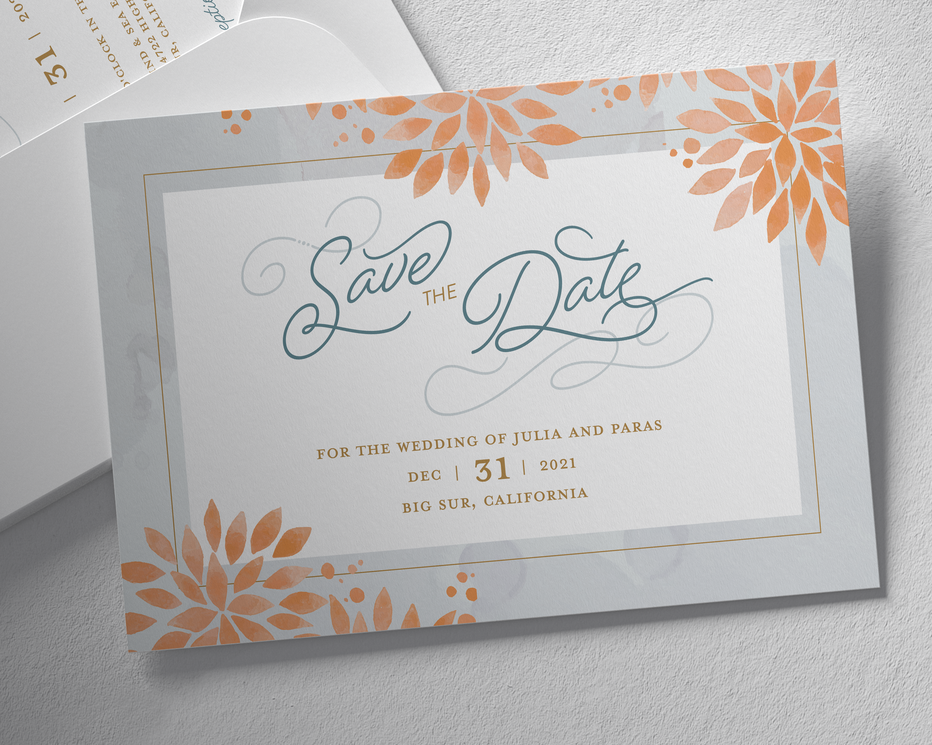Save the Date closeup