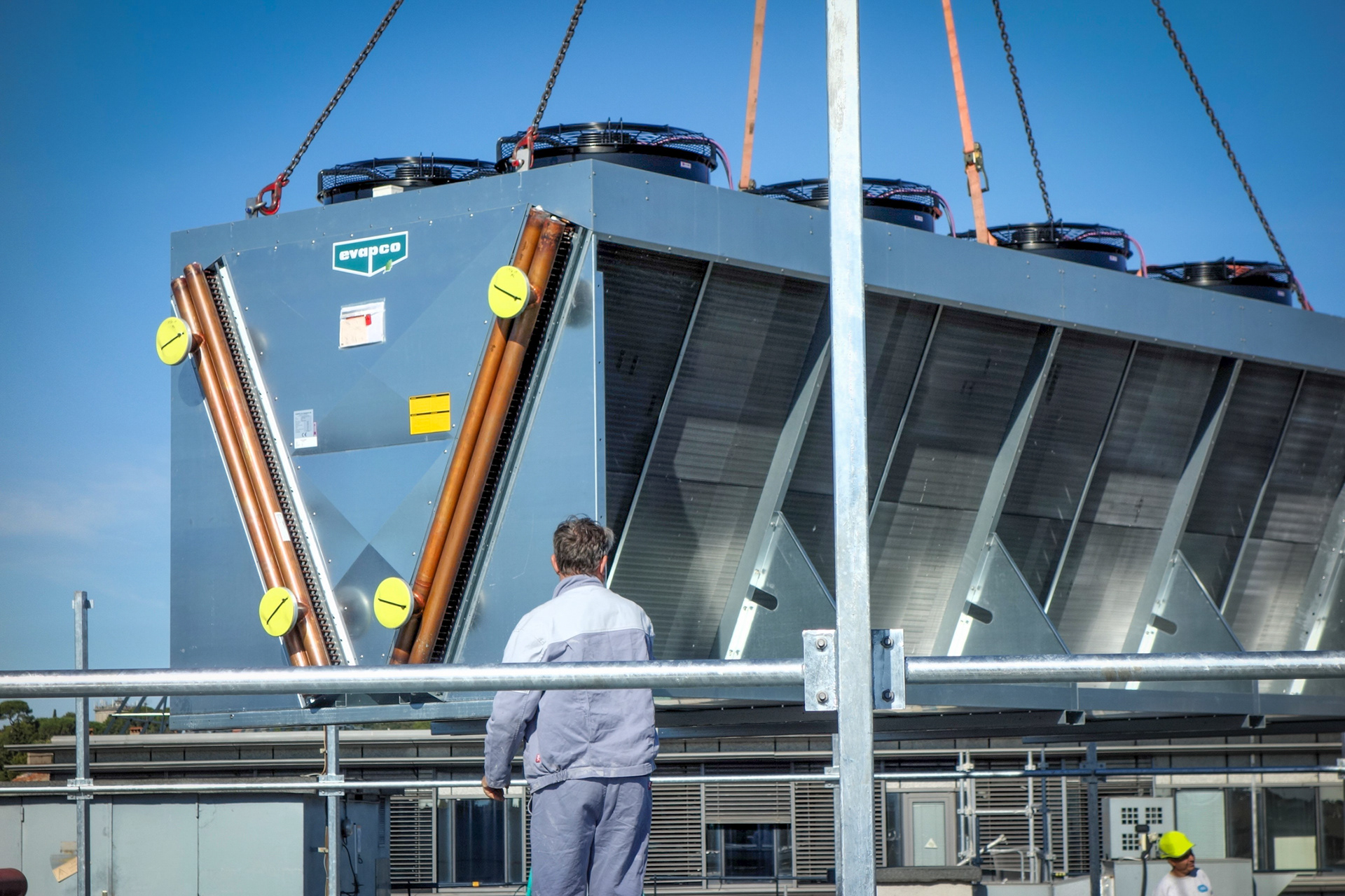 Aéroréfrigérant adiabatique Flexpad Evapco - Levage