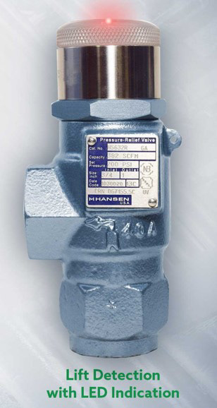 Soupape de surpression NH3 Hansen